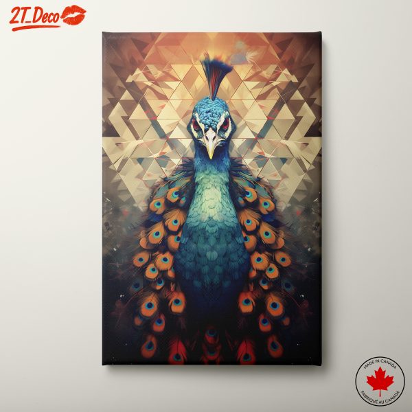Vibrant Peacock Art for Bold Decor