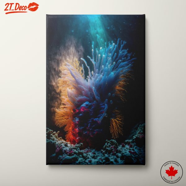 Vibrant Abstract Marine Life Artwork 2