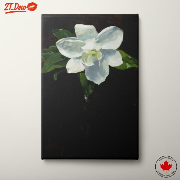 Elegant White Flower Art for Home Decor