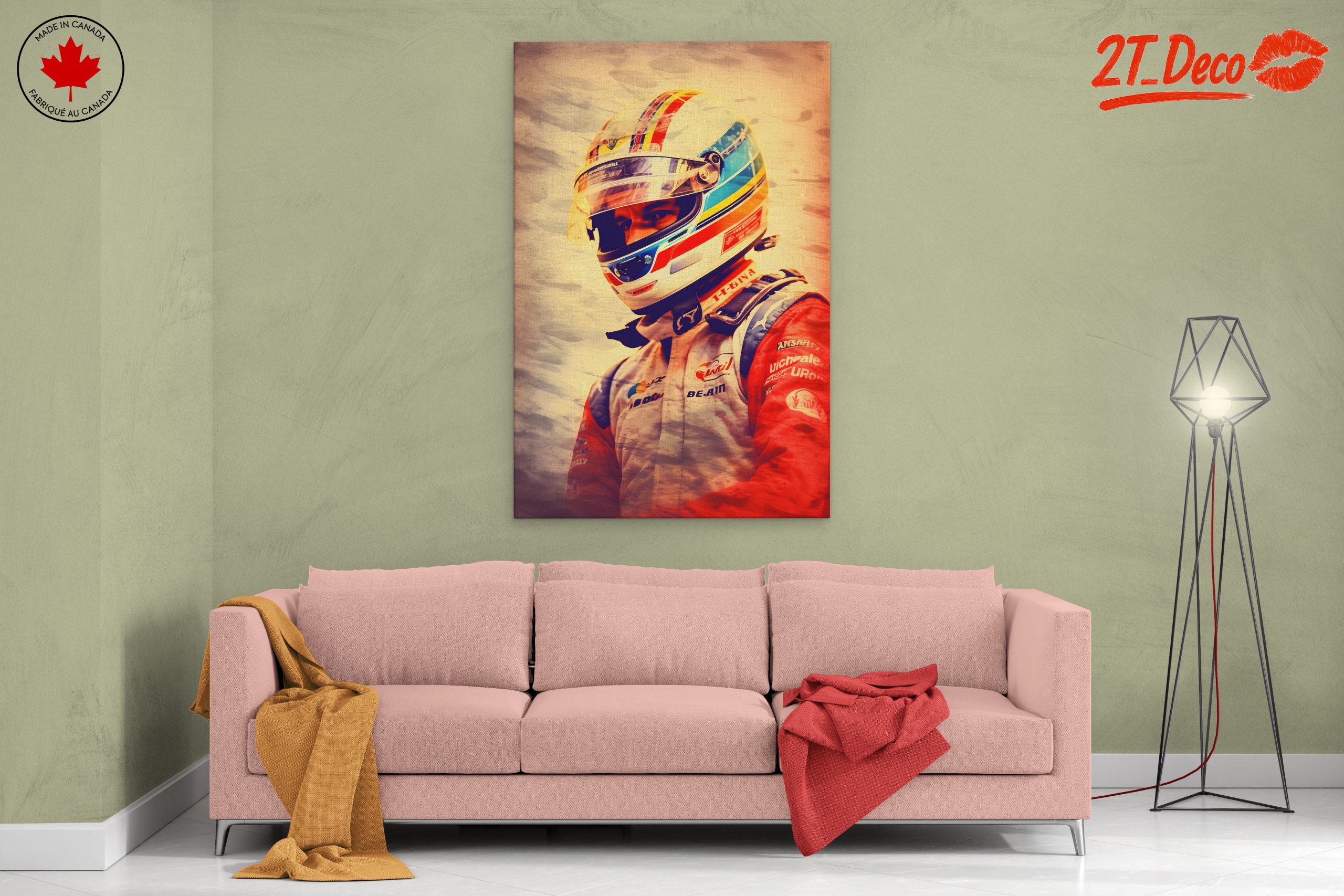 Dynamic Motorsport Athlete Portrait 3 - Image 2