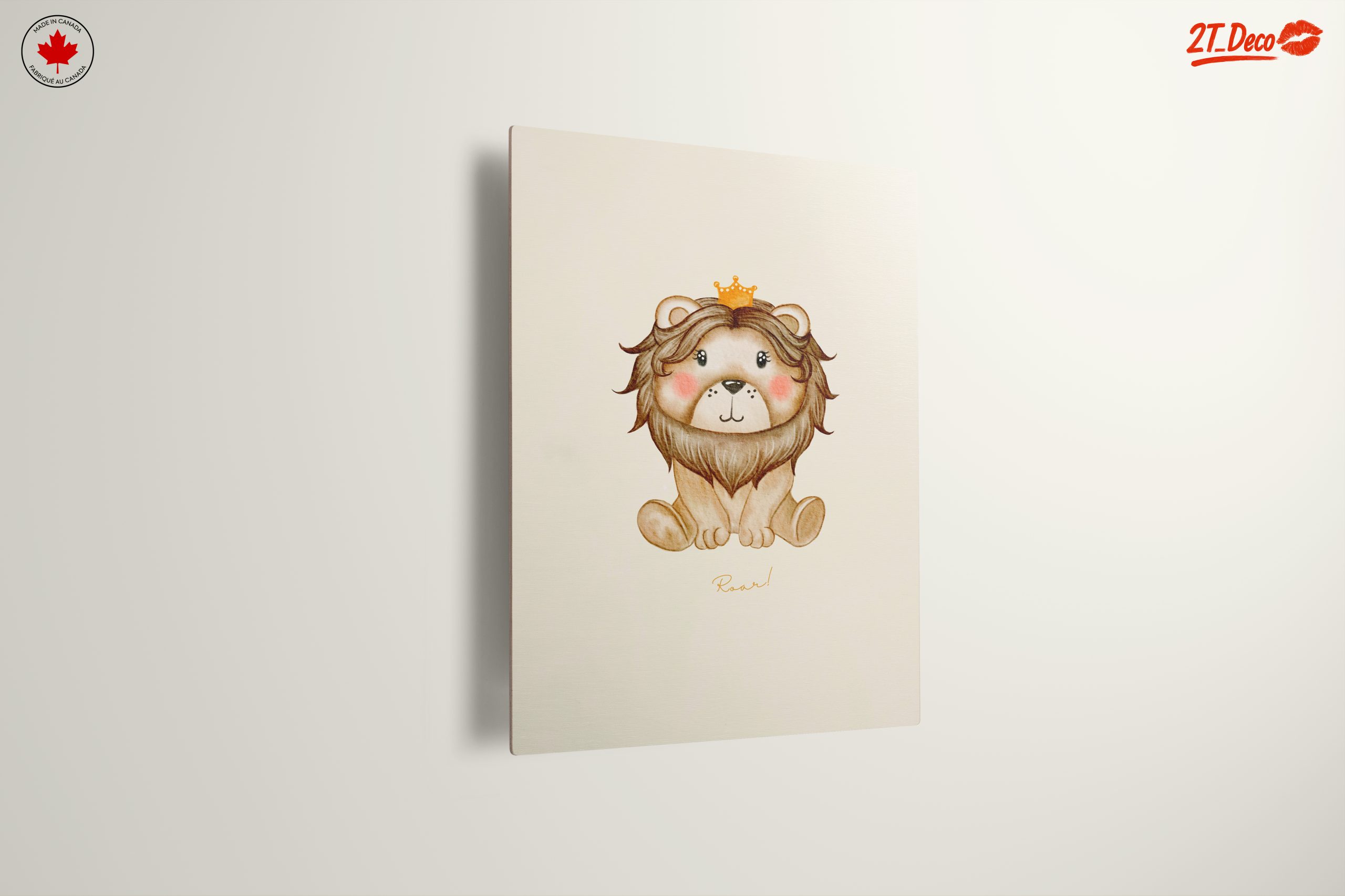 Adorable Crowned Lion Illustration - Image 13