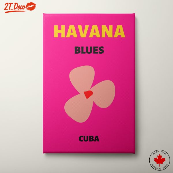 Cuban Inspired Colorful Art
