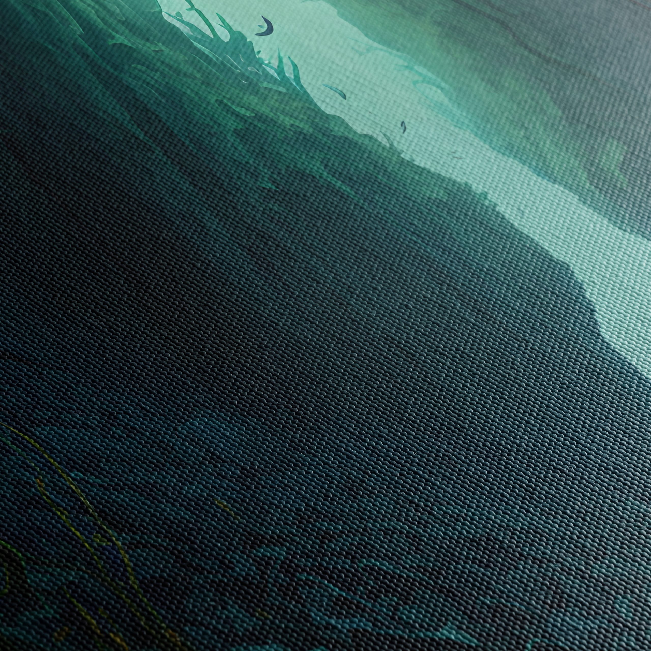 Mysterious Underwater Cave Landscape - Image 5