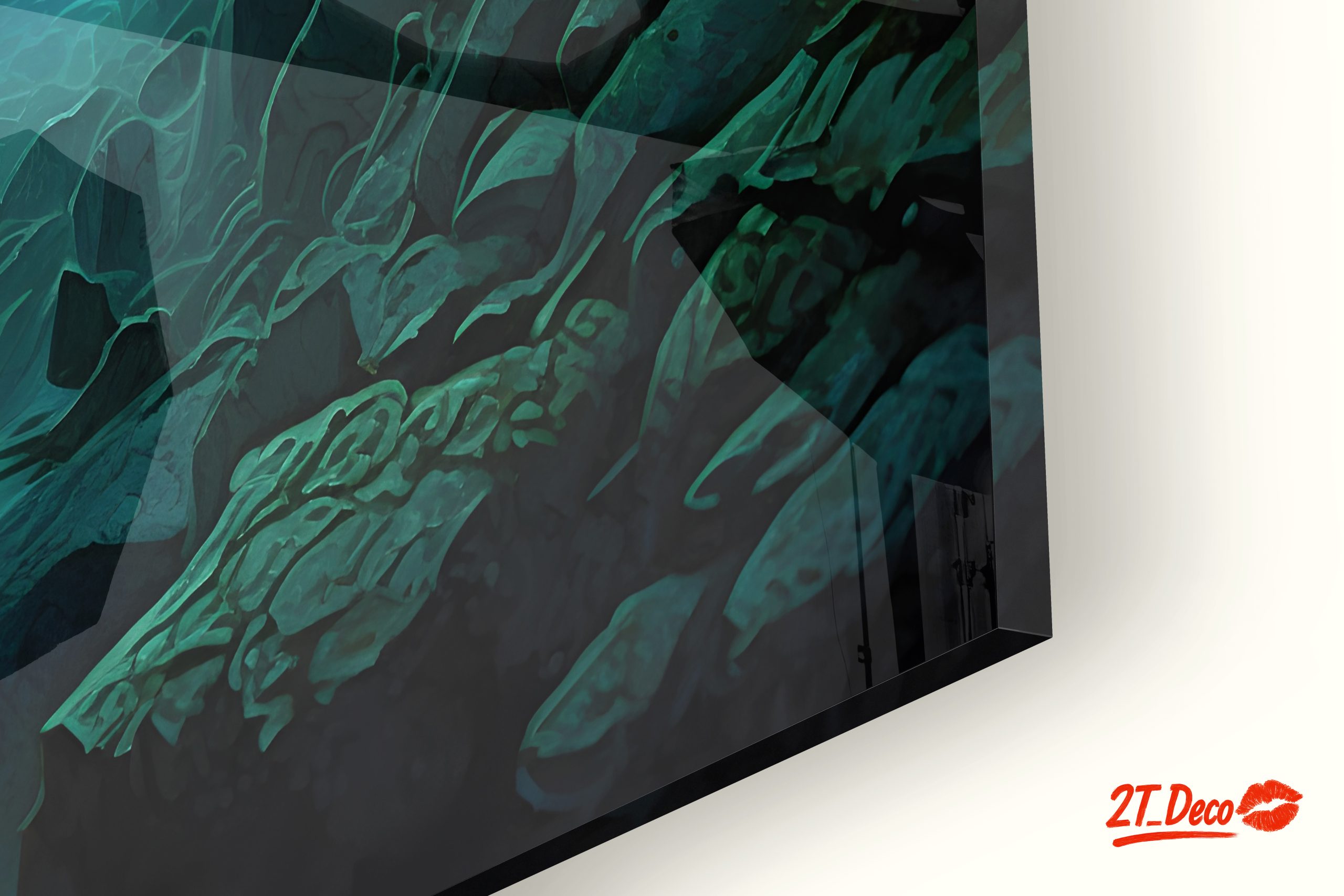 Mysterious Underwater Cave Landscape - Image 9