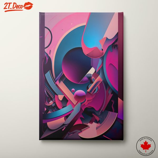 Vibrant Dynamic Abstract Artwork 9
