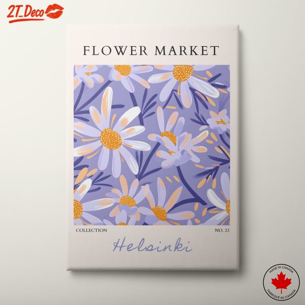 Flower Market Art Collection from Helsinki