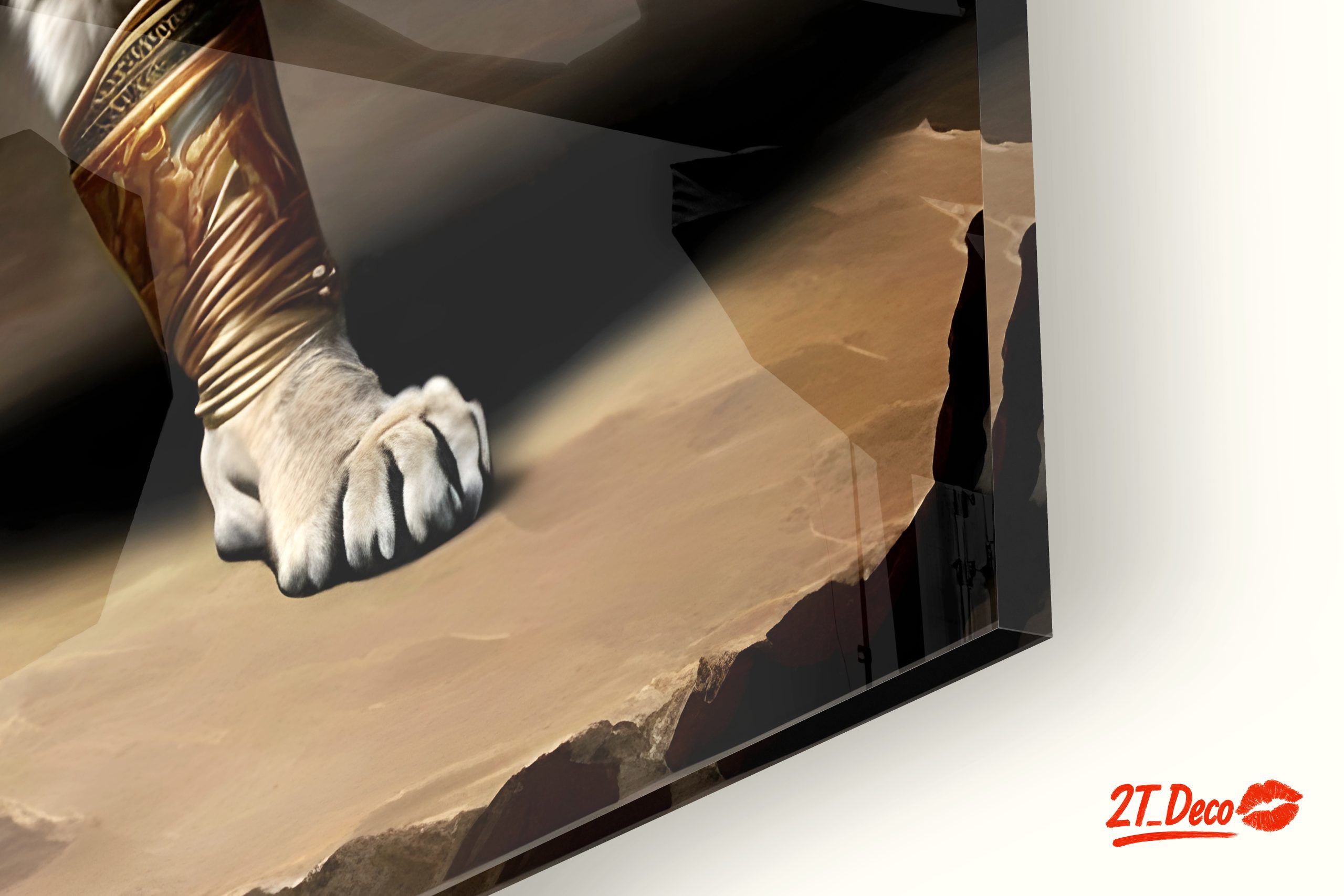 Stylized Tiger in Egyptian Costume Artwork - Image 9