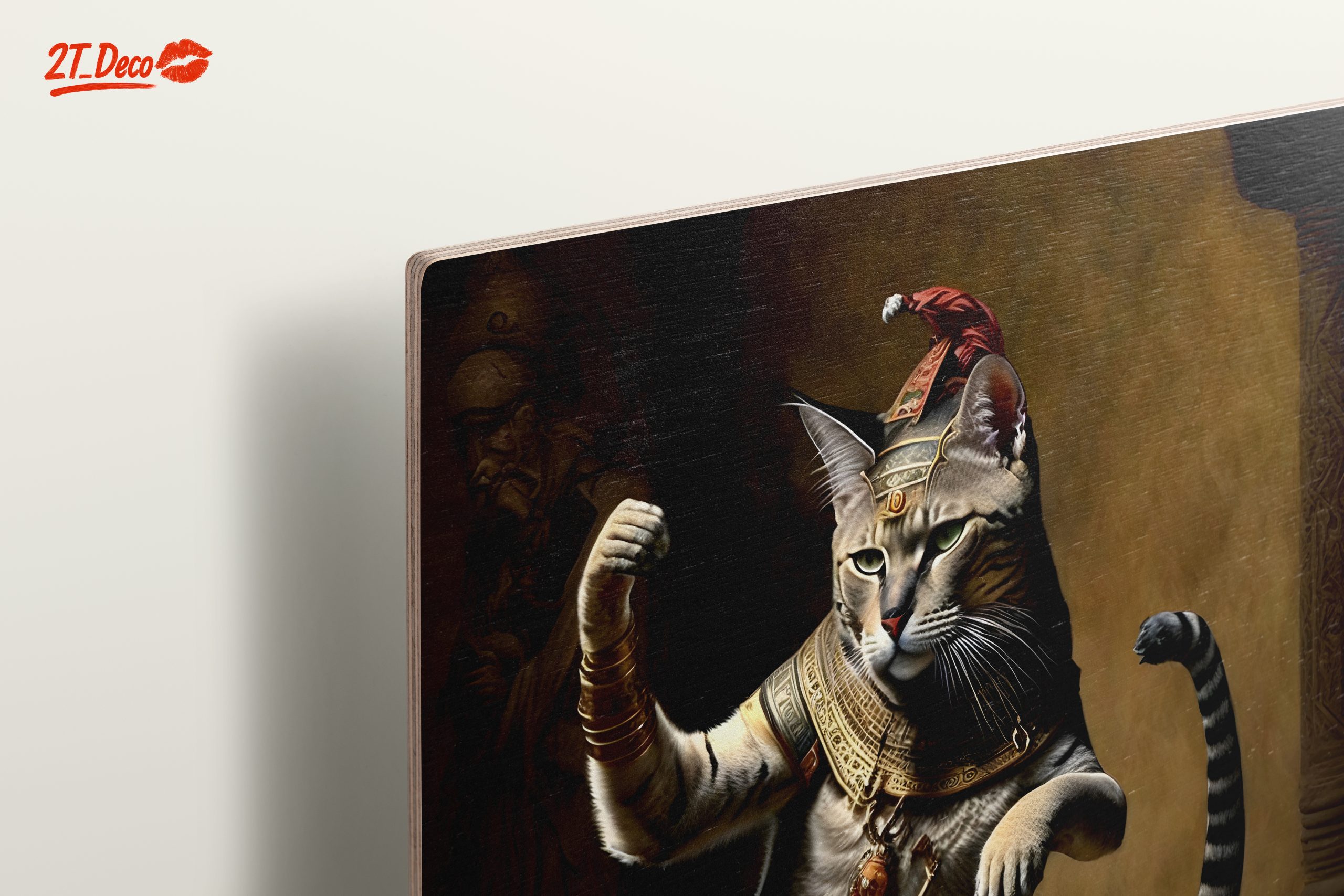 Stylized Tiger in Egyptian Costume Artwork - Image 15