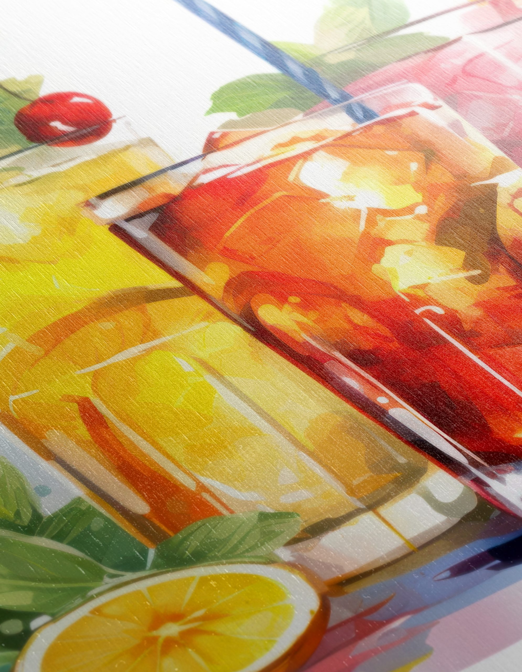 Vibrant Abstract Cocktails Artwork - Image 12