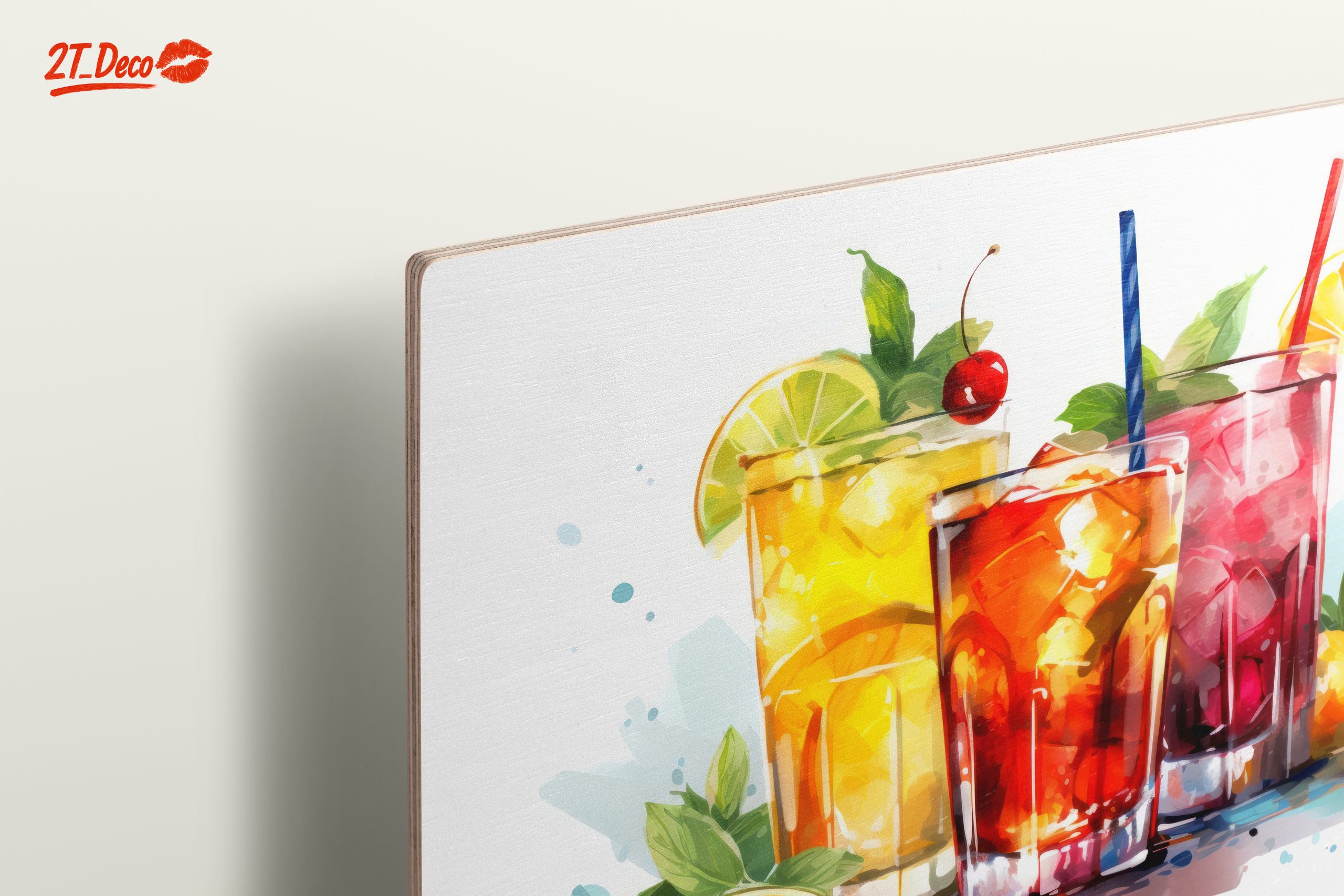 Vibrant Abstract Cocktails Artwork - Image 15