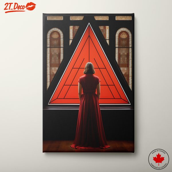 Elegantly Framed Contemporary Portrait