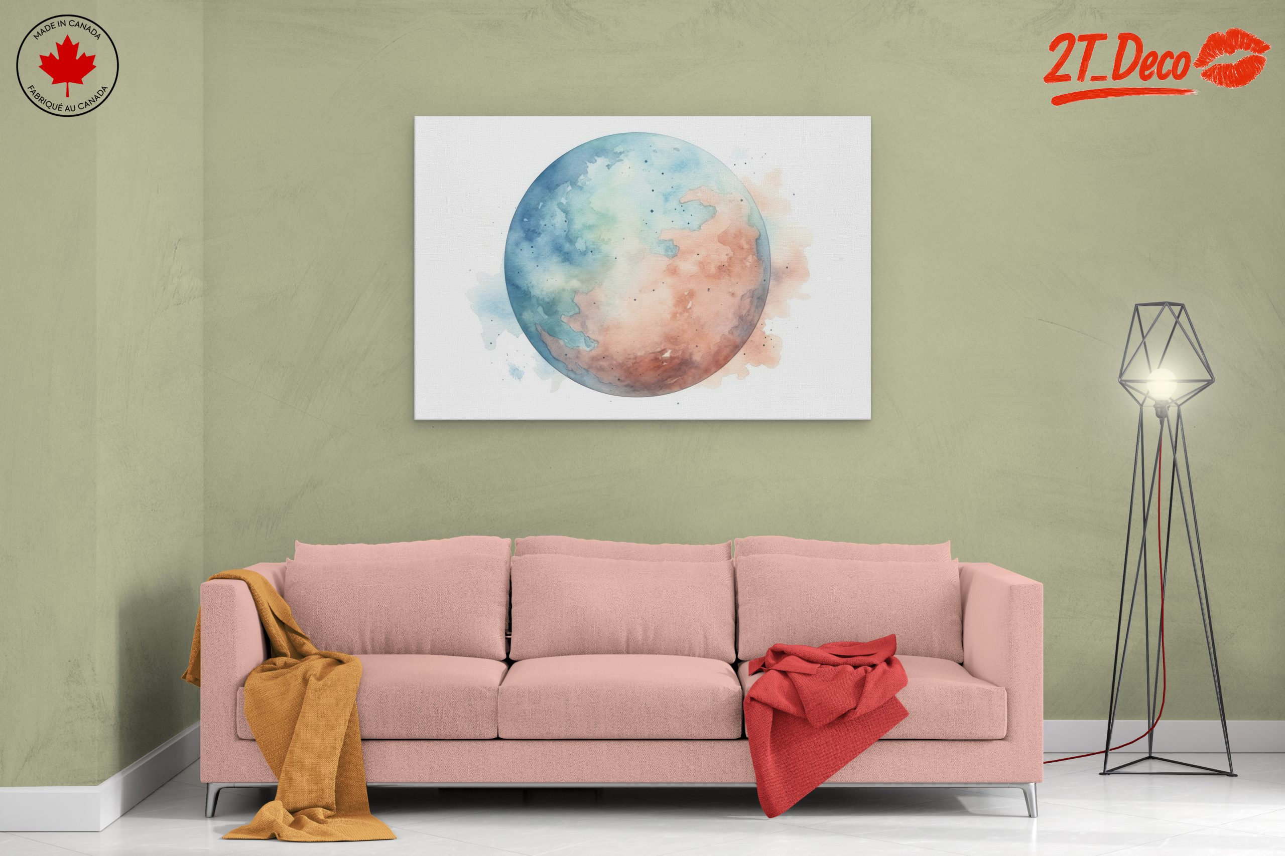 Watercolor Celestial Body Art - Image 2