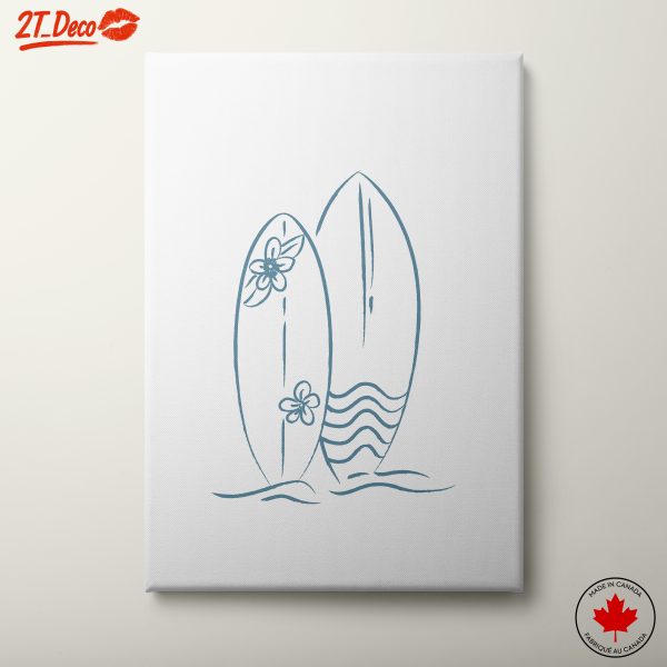 Surfboard Art for Beach Lovers