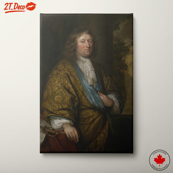 Elegant Portrait of a Historical Figure
