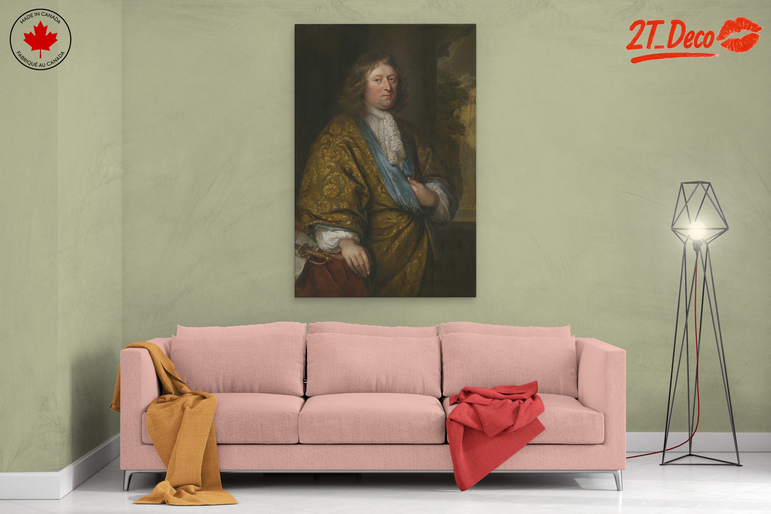 Elegant Portrait of a Historical Figure - Image 2