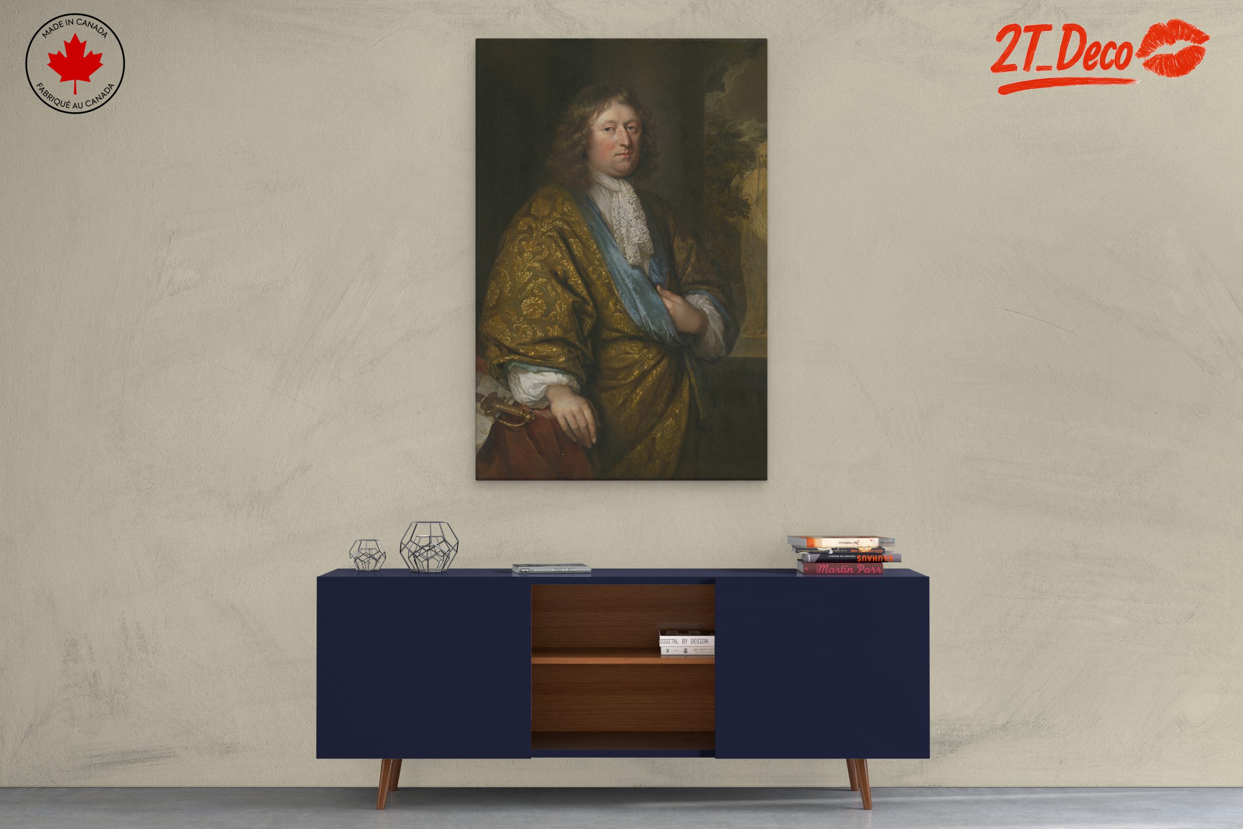 Elegant Portrait of a Historical Figure - Image 3