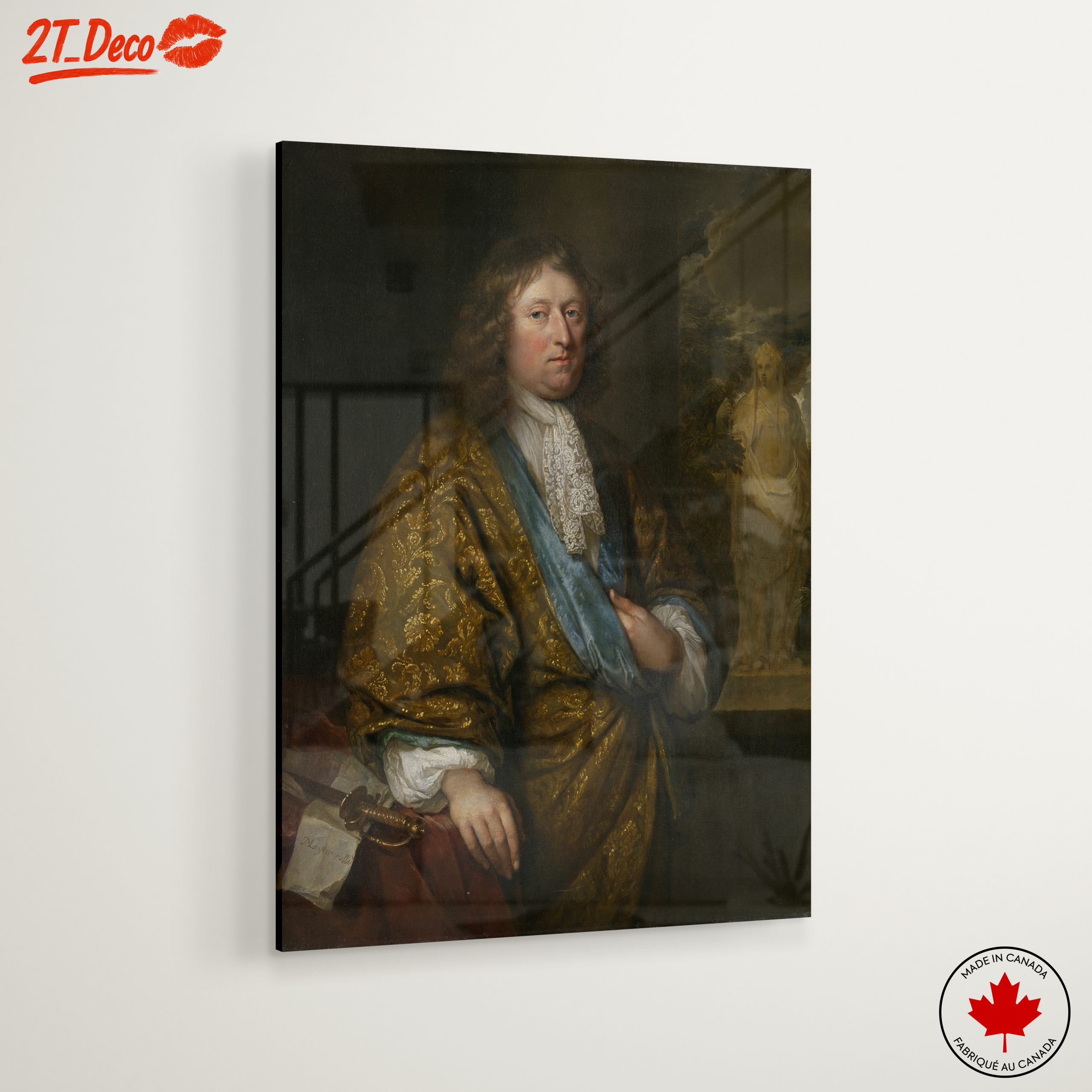 Elegant Portrait of a Historical Figure - Image 6