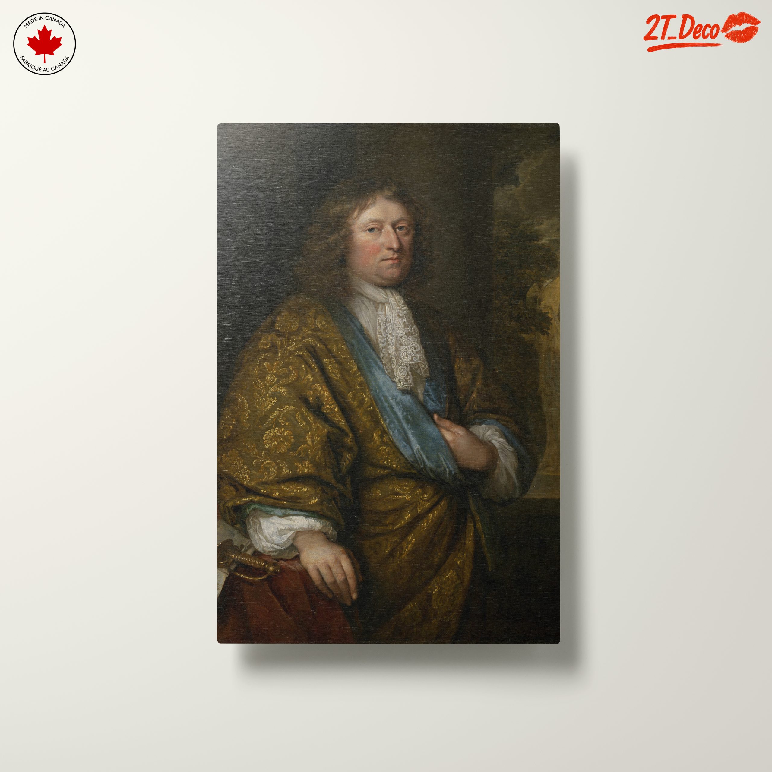 Elegant Portrait of a Historical Figure - Image 10