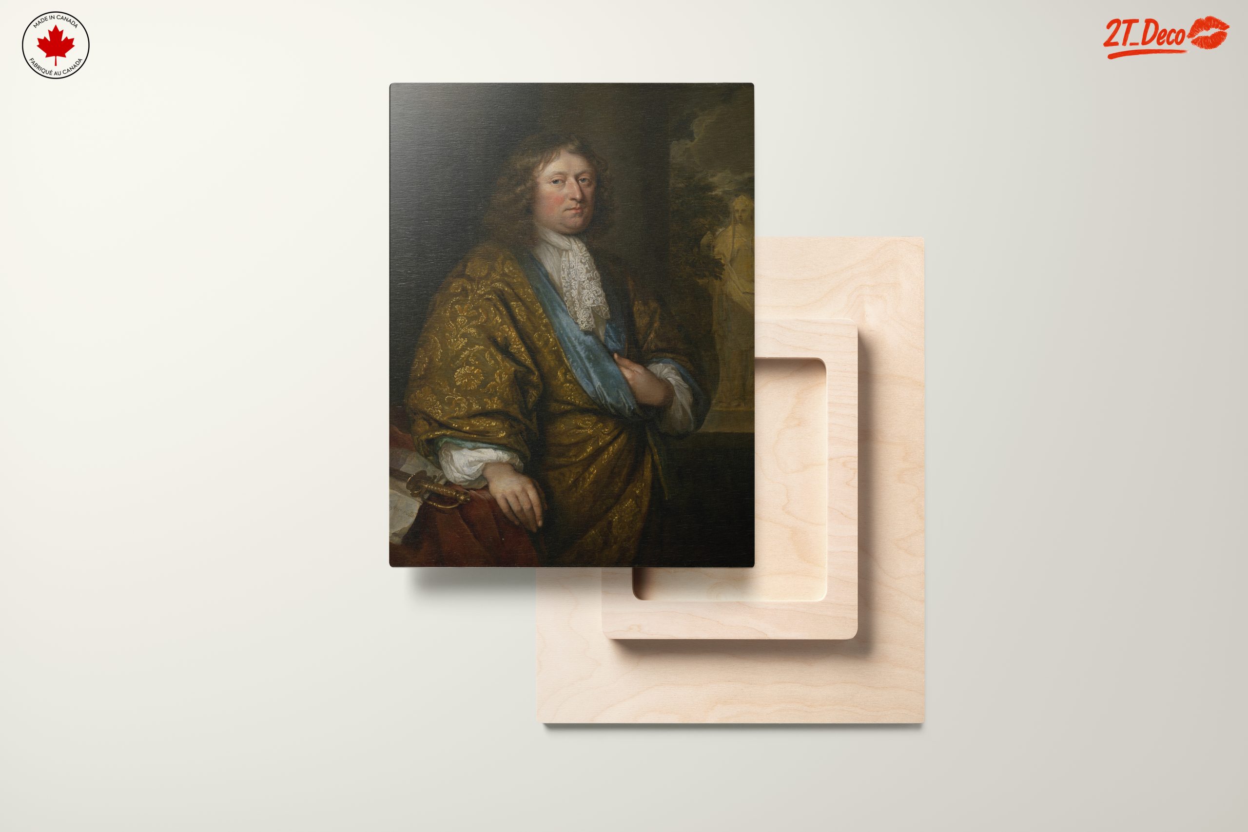 Elegant Portrait of a Historical Figure - Image 11