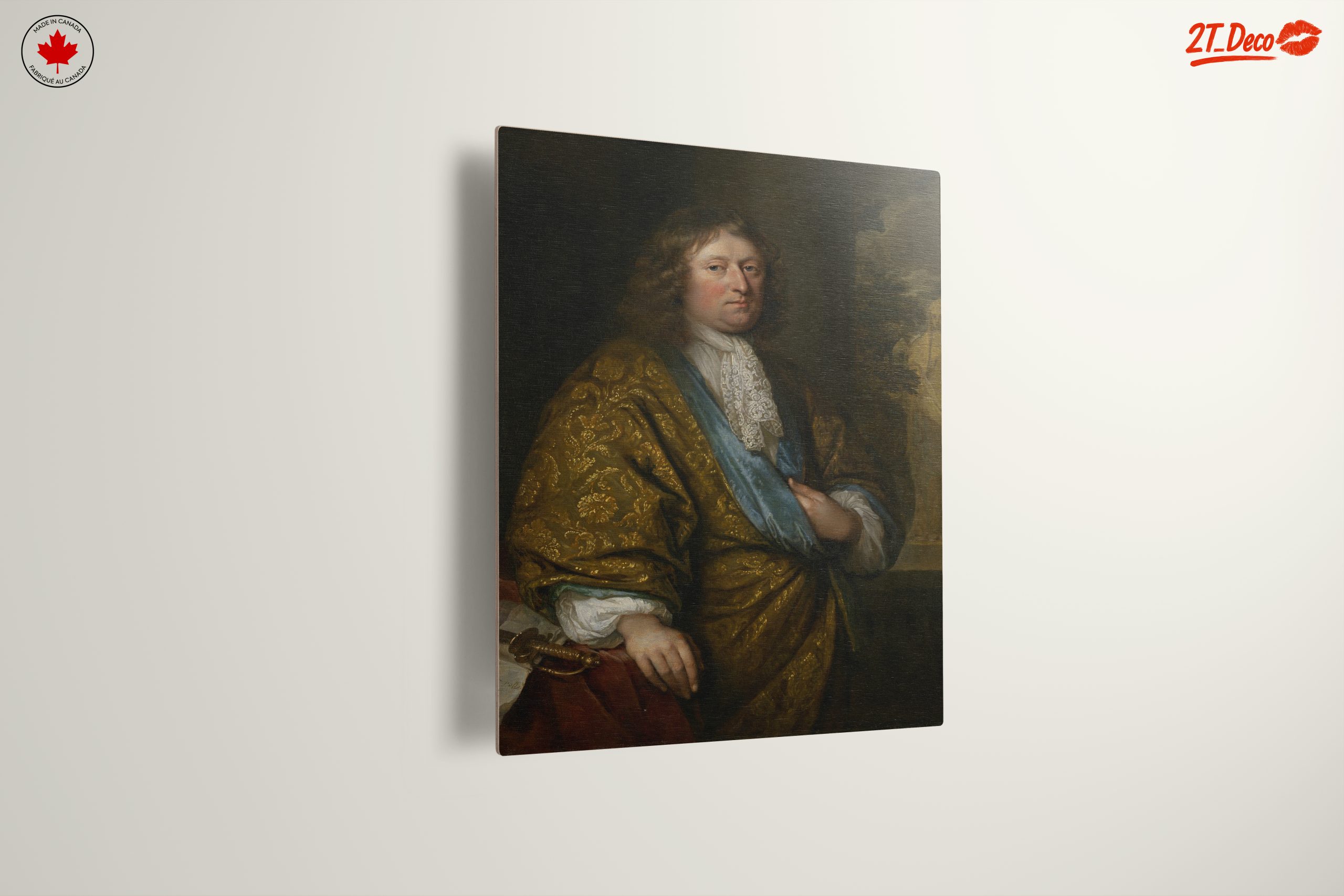 Elegant Portrait of a Historical Figure - Image 13