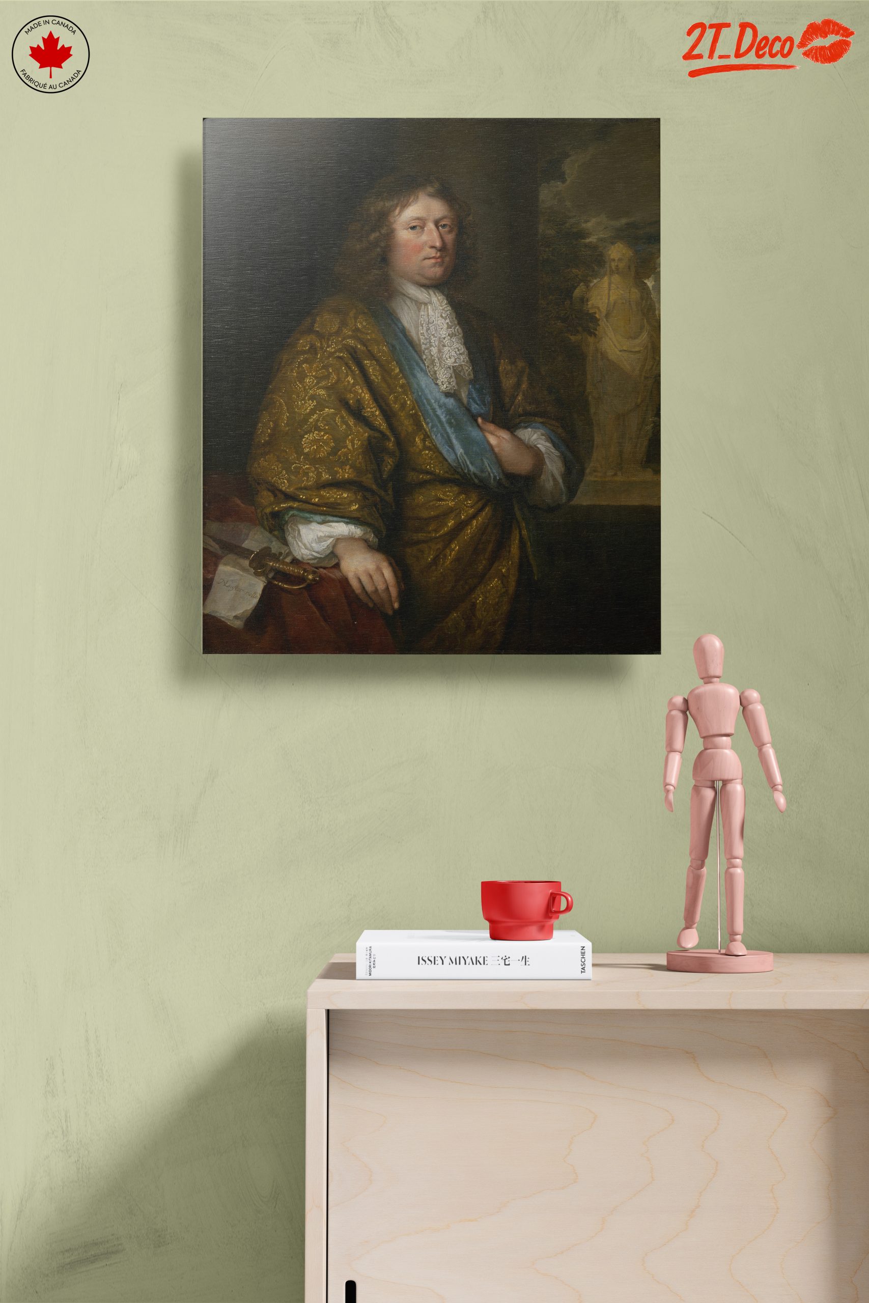 Elegant Portrait of a Historical Figure - Image 14