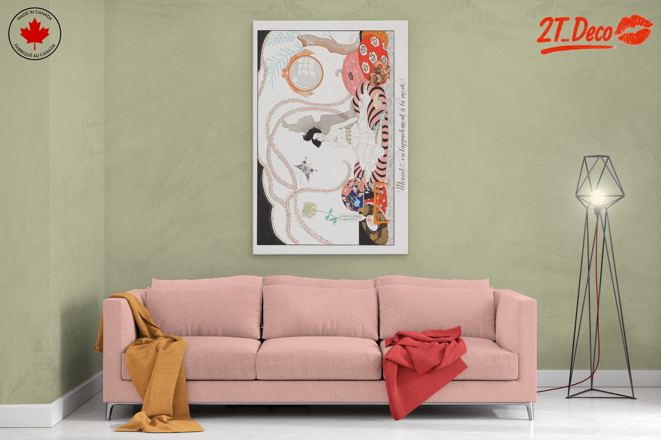 Stylized Artistic Portrait in Vibrant Colors - Image 2
