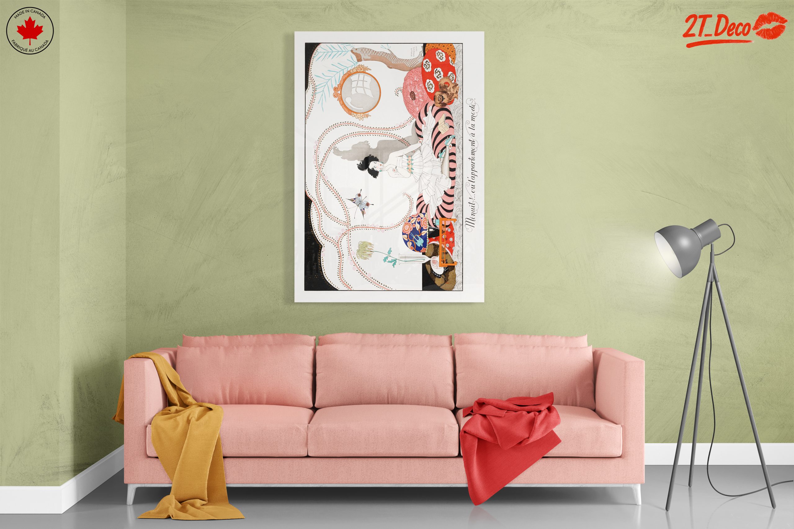 Stylized Artistic Portrait in Vibrant Colors - Image 7