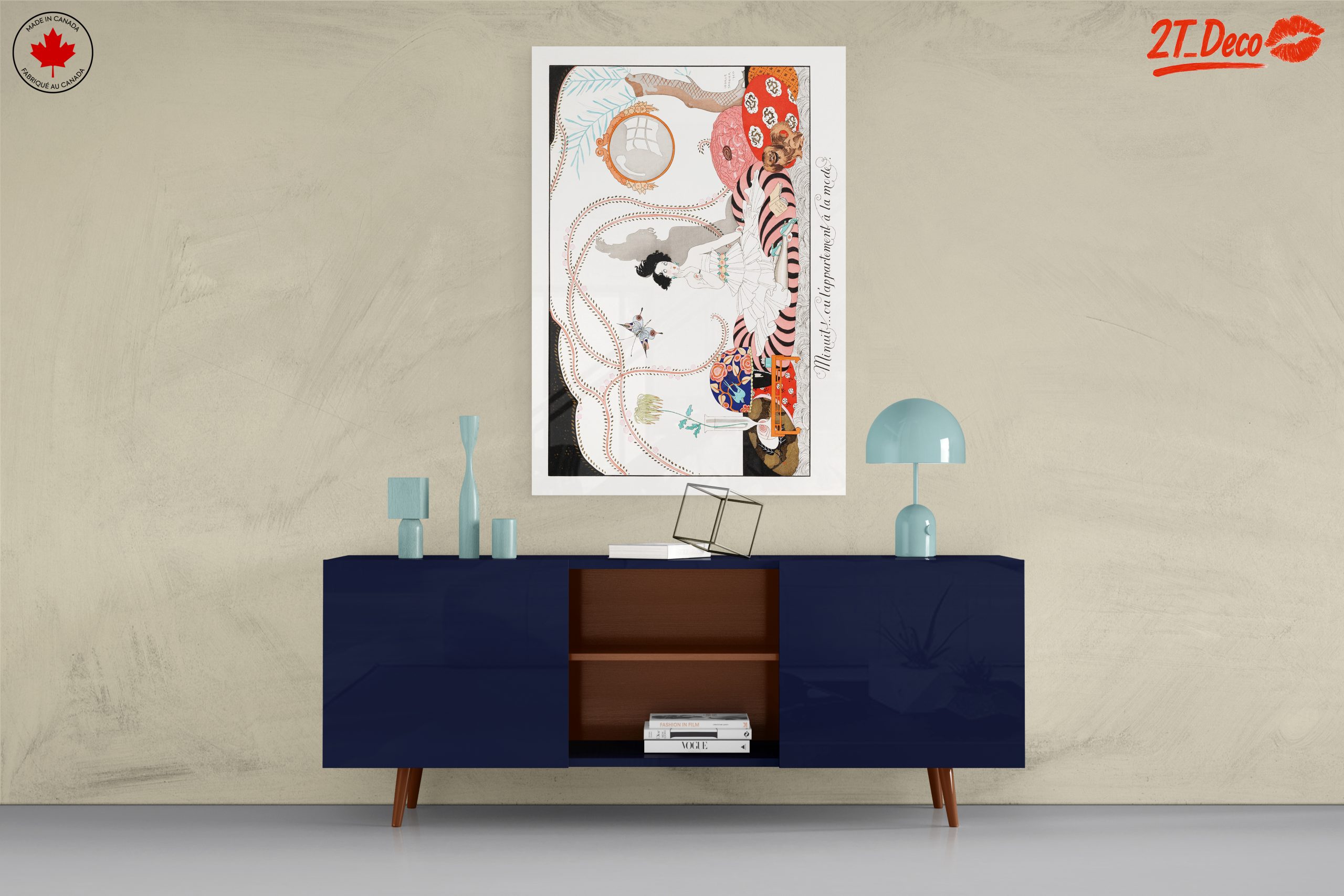 Stylized Artistic Portrait in Vibrant Colors - Image 8