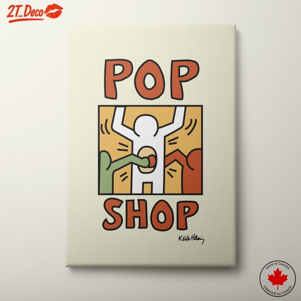 Playful Contemporary Pop Art Featuring Dynamic Figures