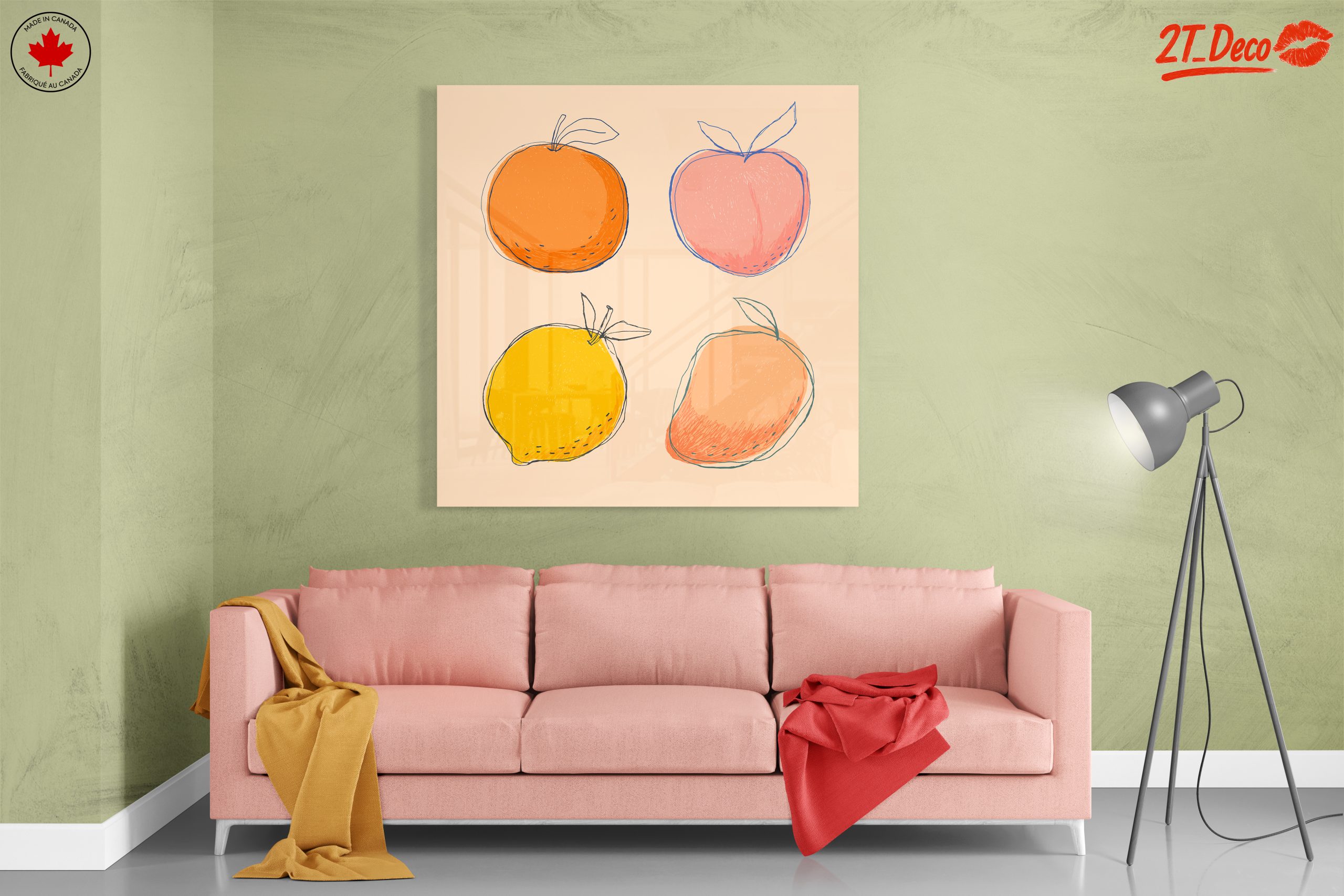 Colorful Abstract Fruit Illustrations 2 - Image 7