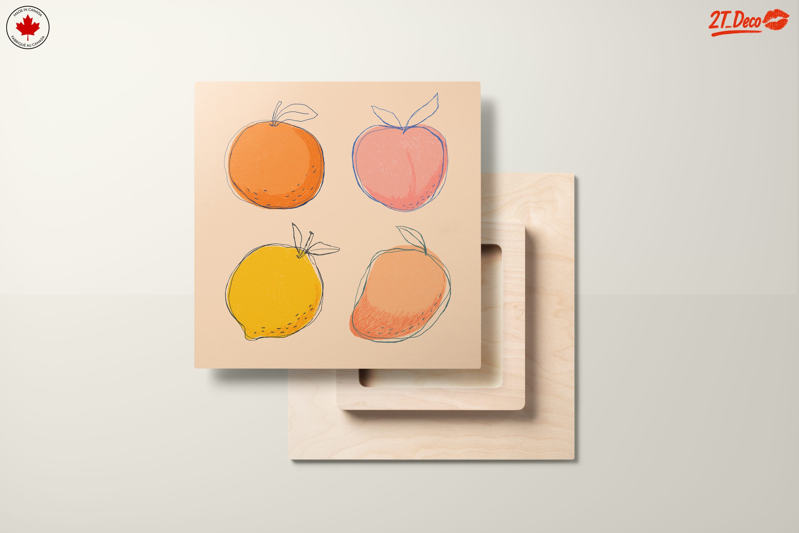 Colorful Abstract Fruit Illustrations 2 - Image 11
