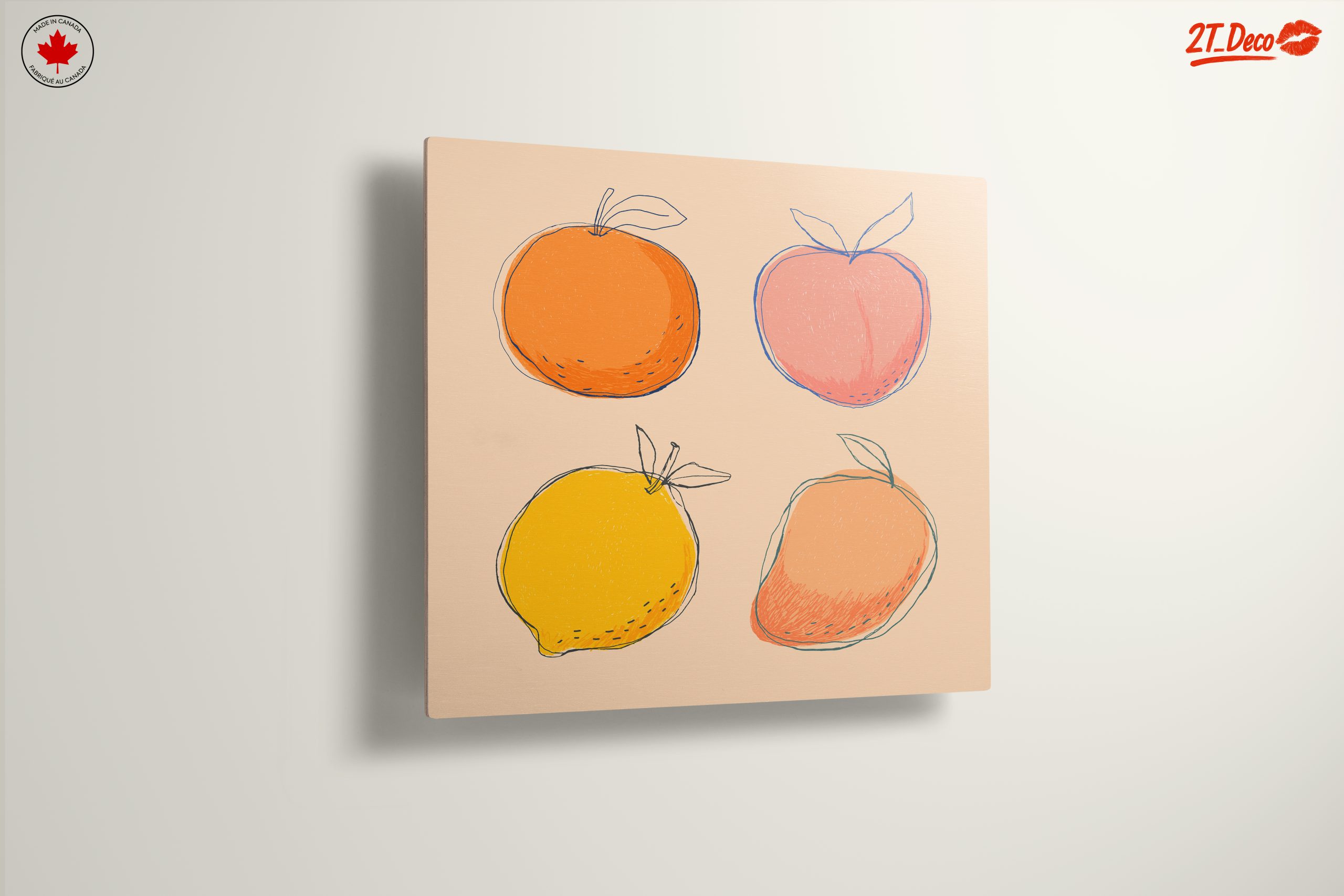 Colorful Abstract Fruit Illustrations 2 - Image 13