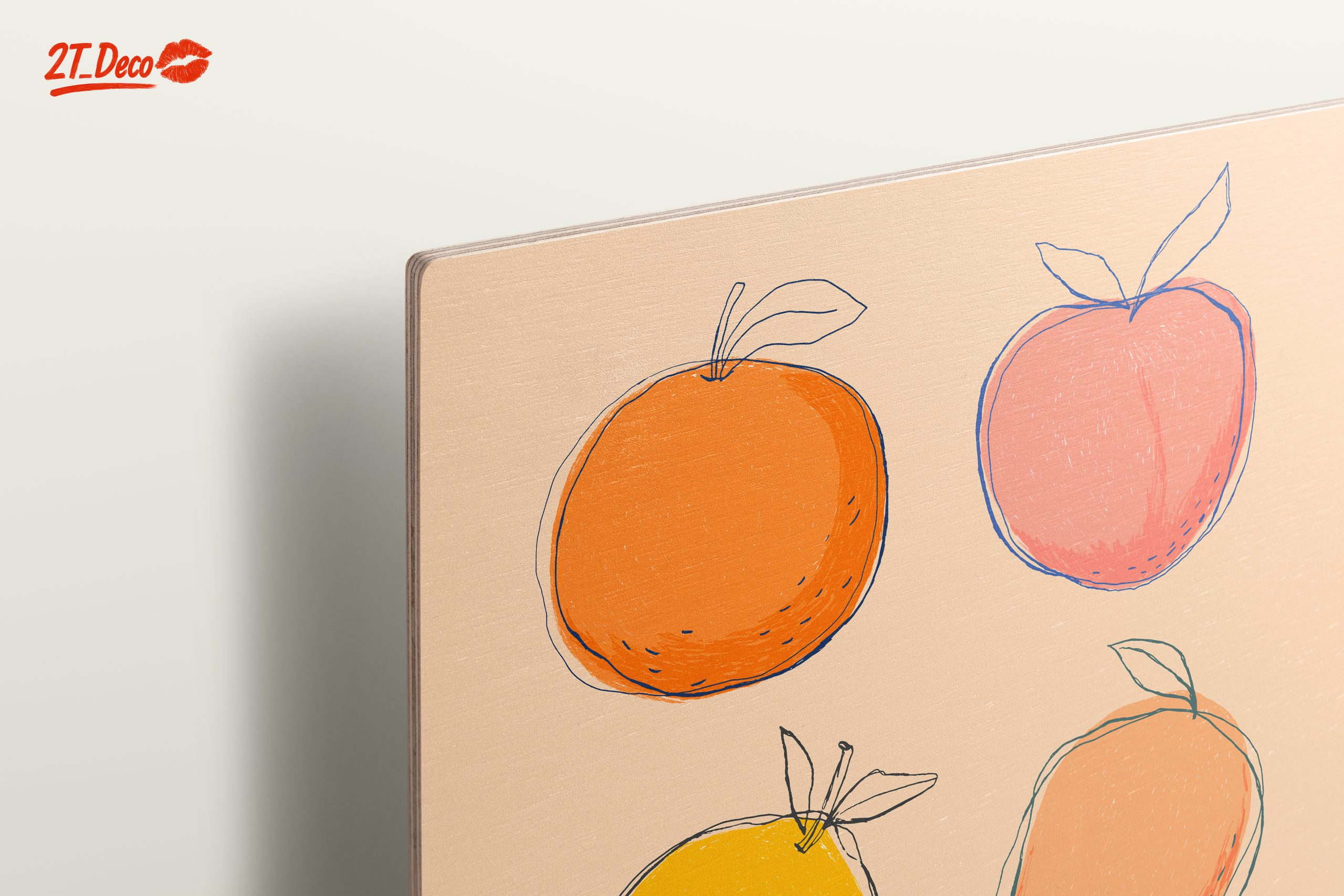 Colorful Abstract Fruit Illustrations 2 - Image 15