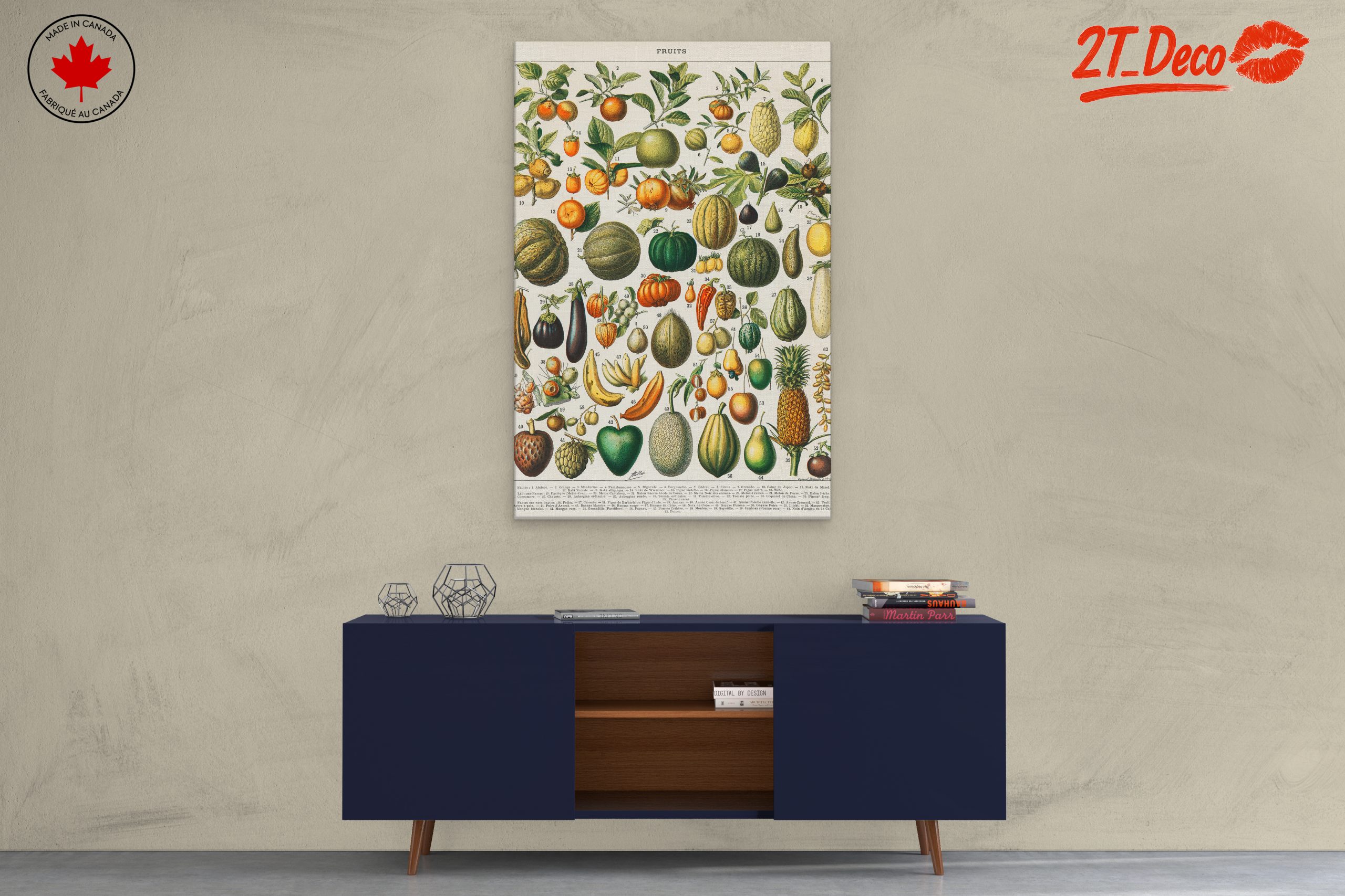 Detailed Botanical Illustration of Fruits 2 - Image 3