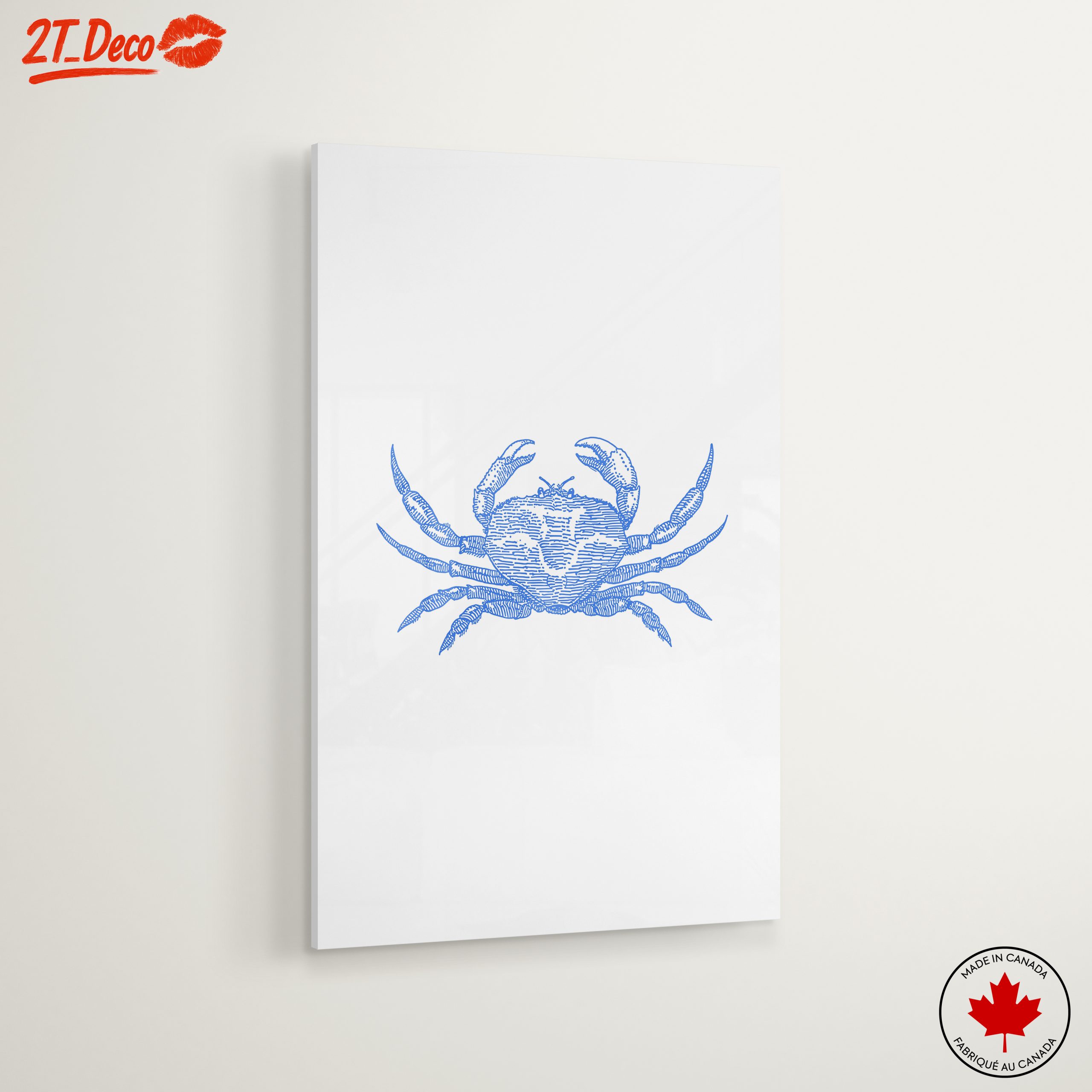 Stylized Anatomical Crab Art - Image 6