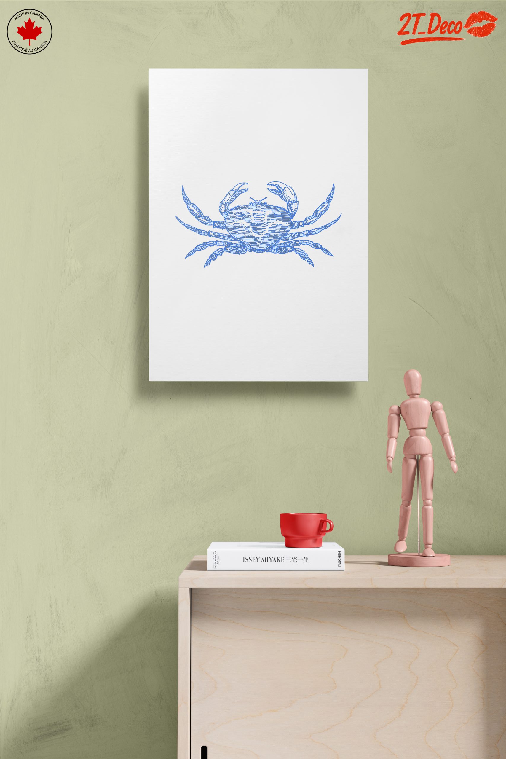 Stylized Anatomical Crab Art - Image 14