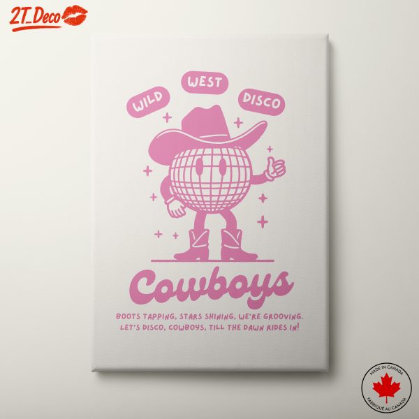 Disco Cowboys Character Artwork