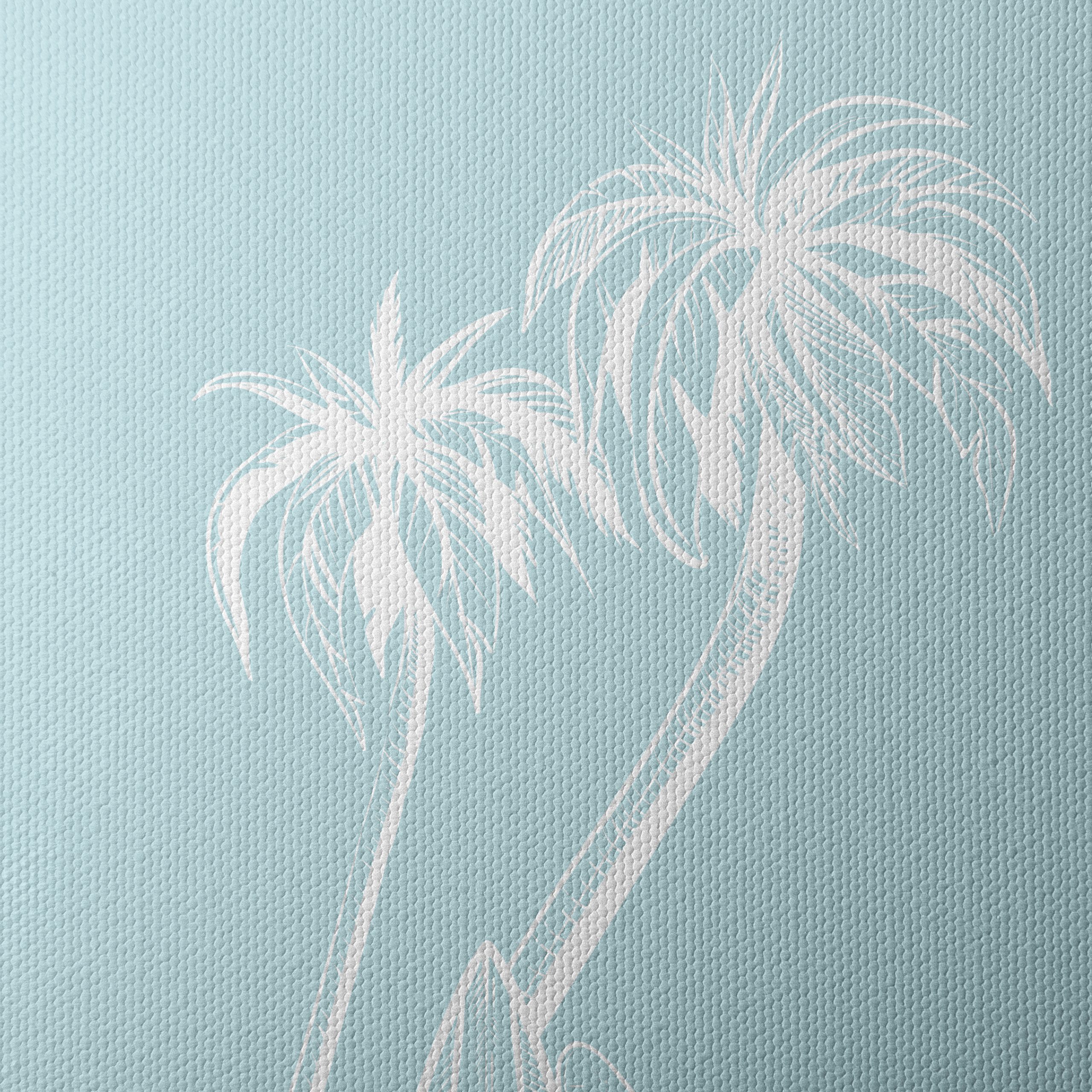 Tropical Palm Trees and Surfboards Artwork - Image 4