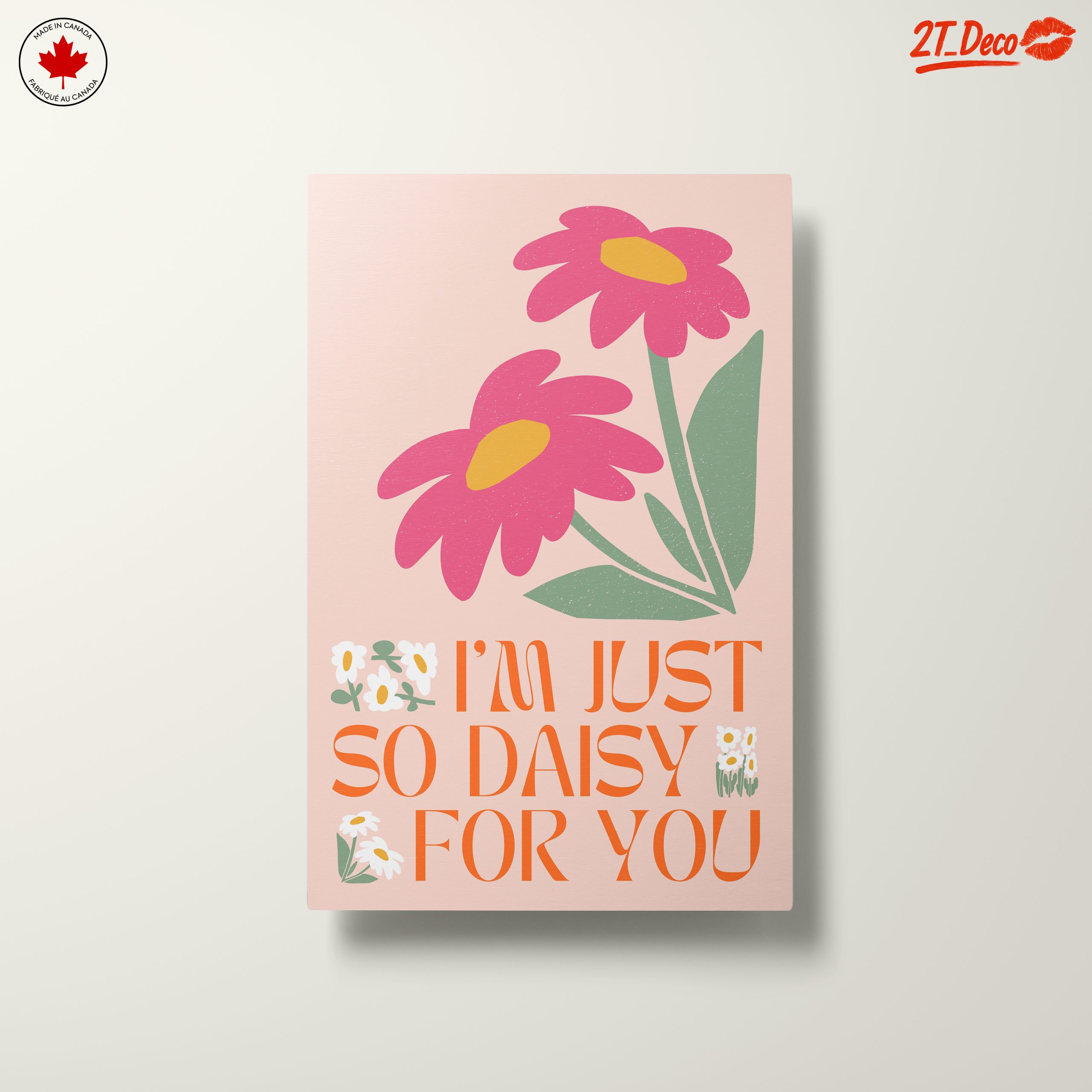 Whimsical Floral Art with Daisies - Image 10