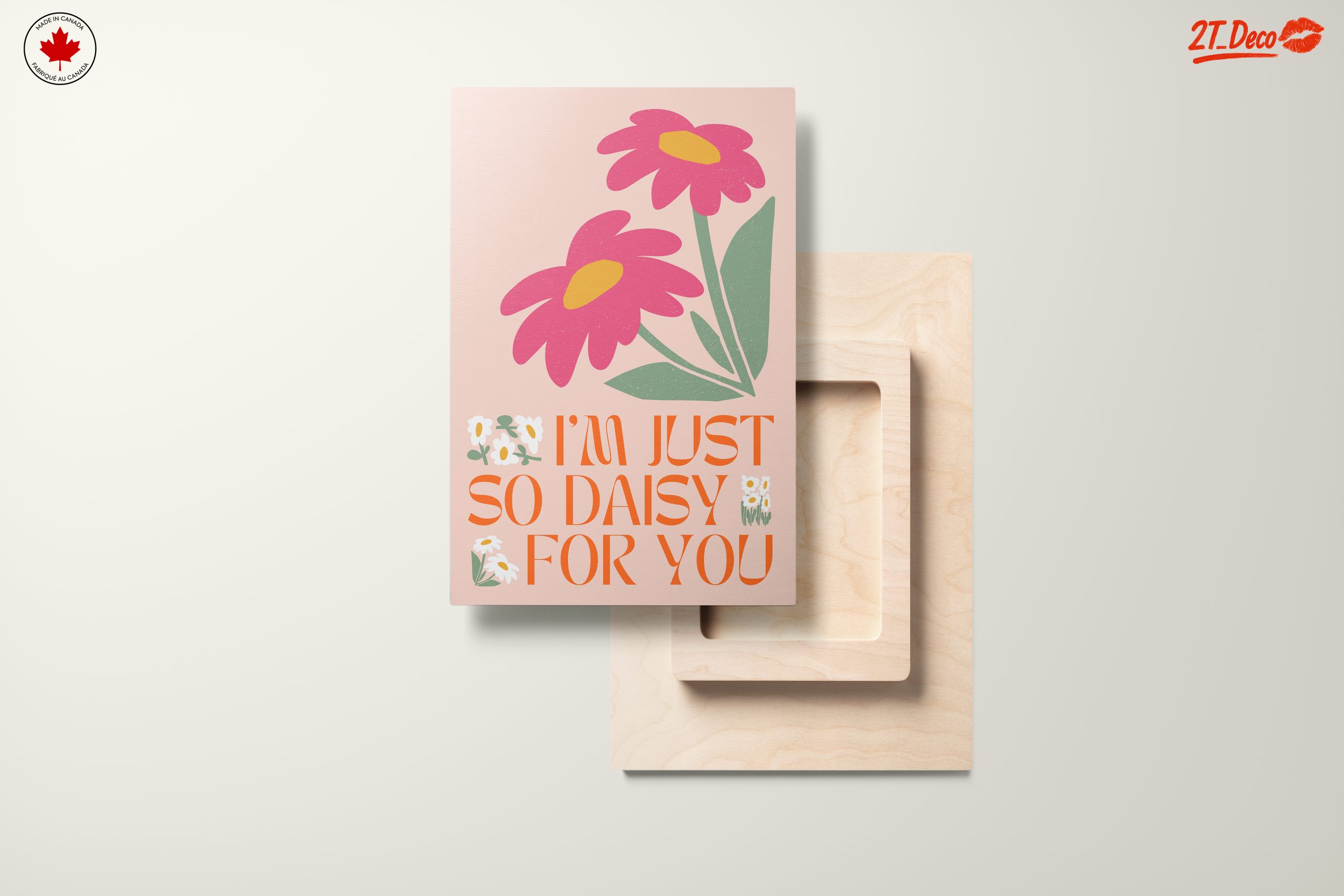 Whimsical Floral Art with Daisies - Image 11