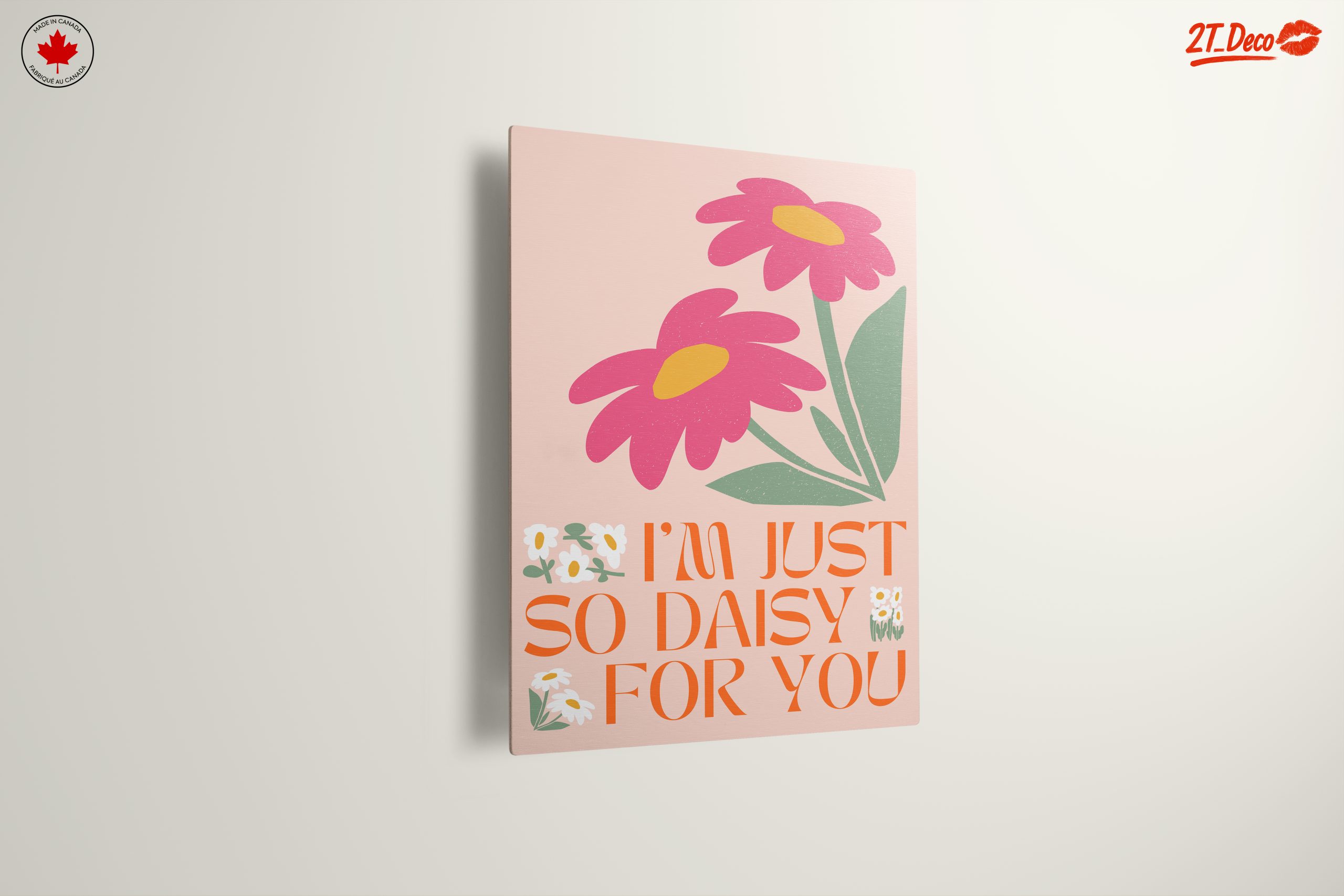 Whimsical Floral Art with Daisies - Image 13