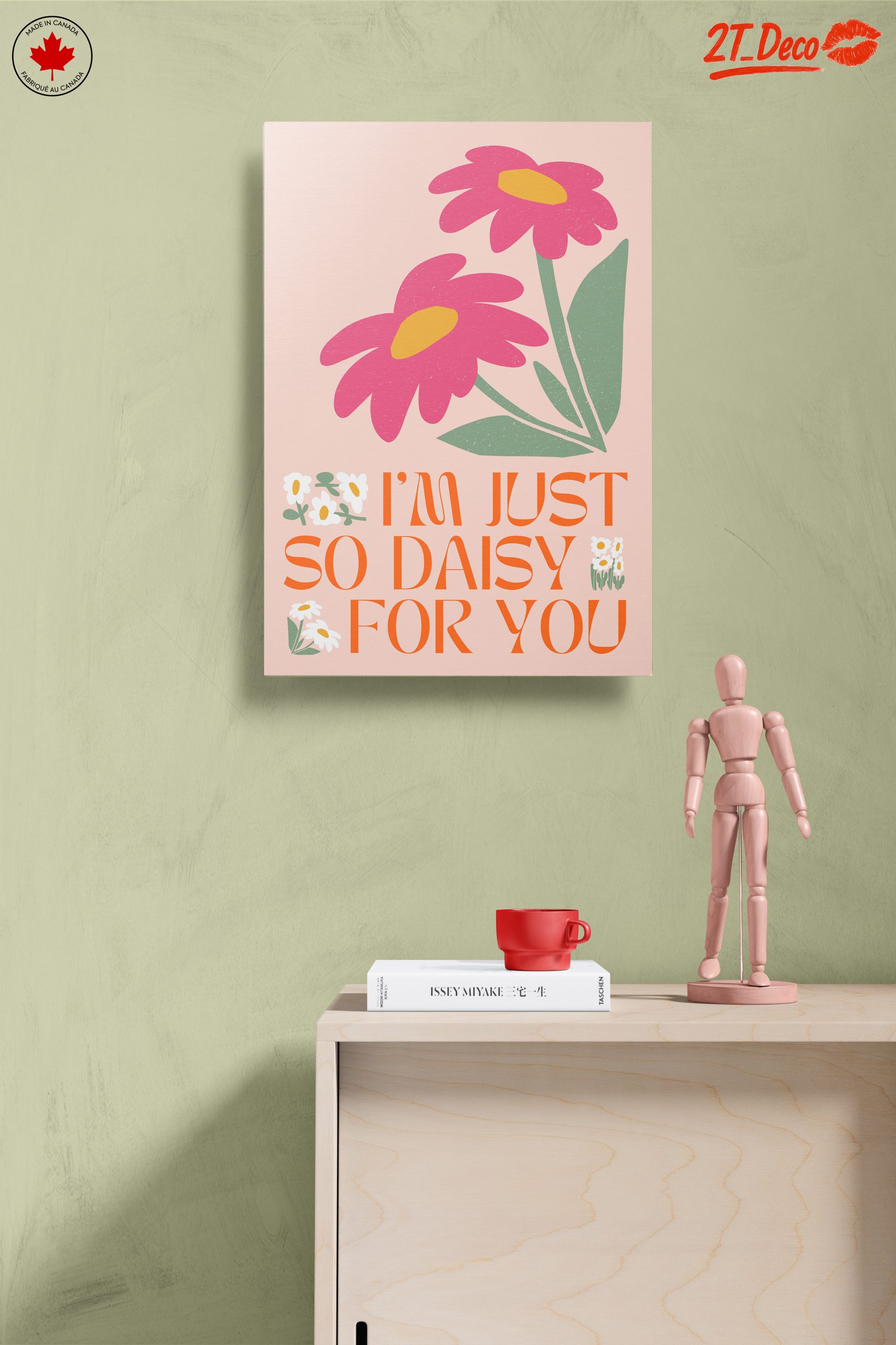 Whimsical Floral Art with Daisies - Image 14