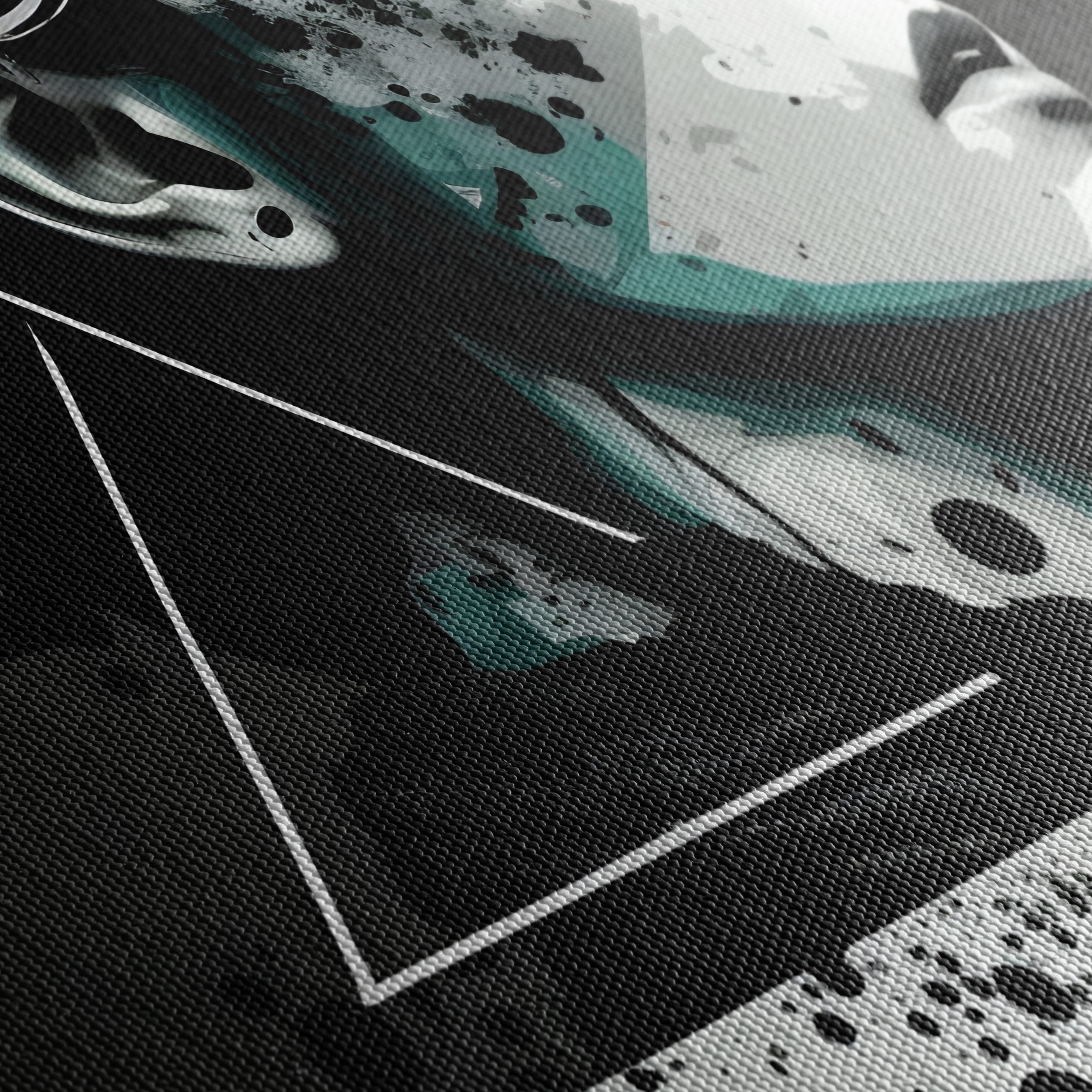Modern Abstract Female Portrait Artwork - Image 5