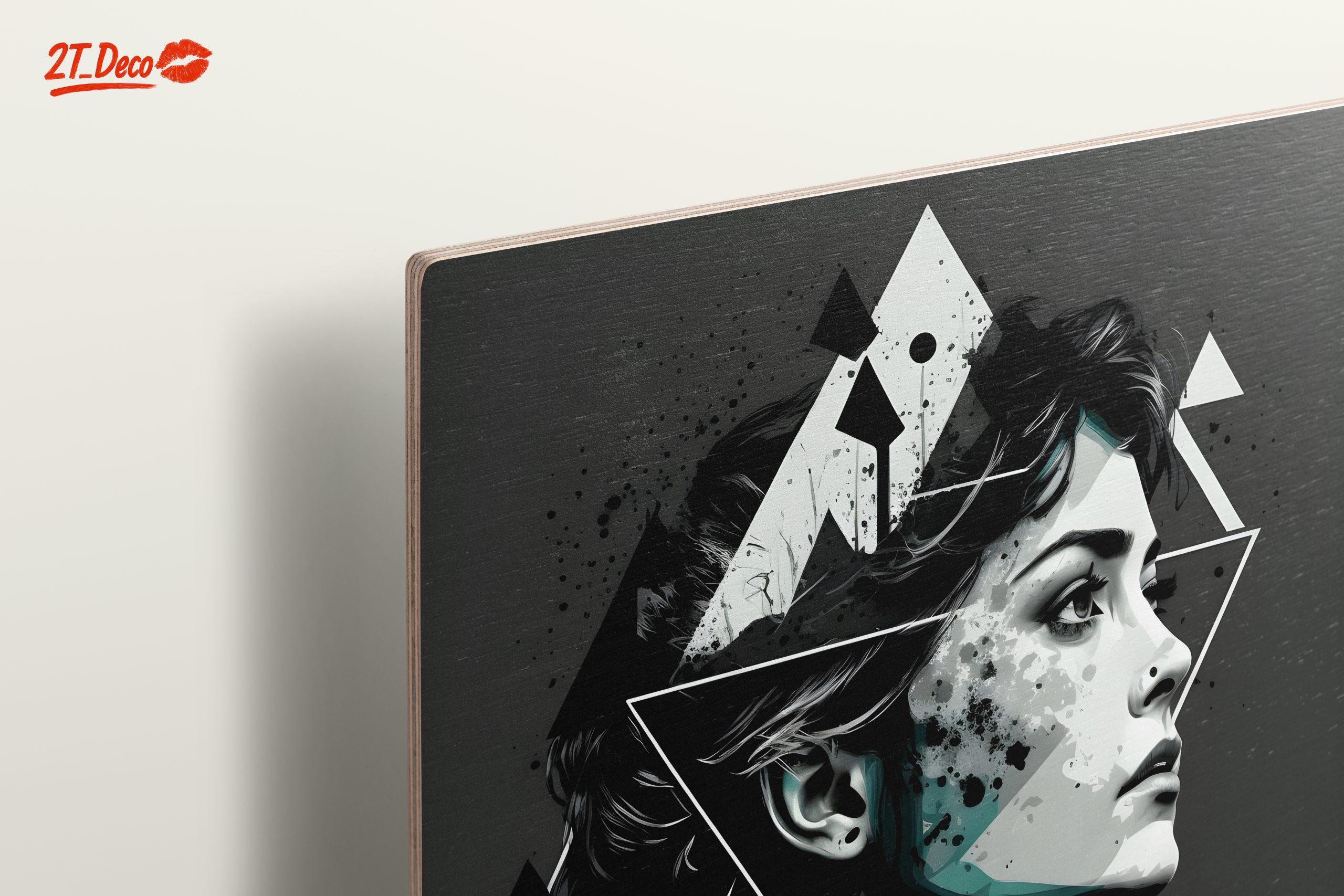 Modern Abstract Female Portrait Artwork - Image 15