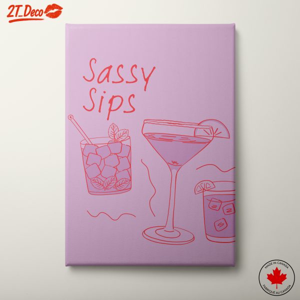 Sassy Sips: Cocktail Art Design