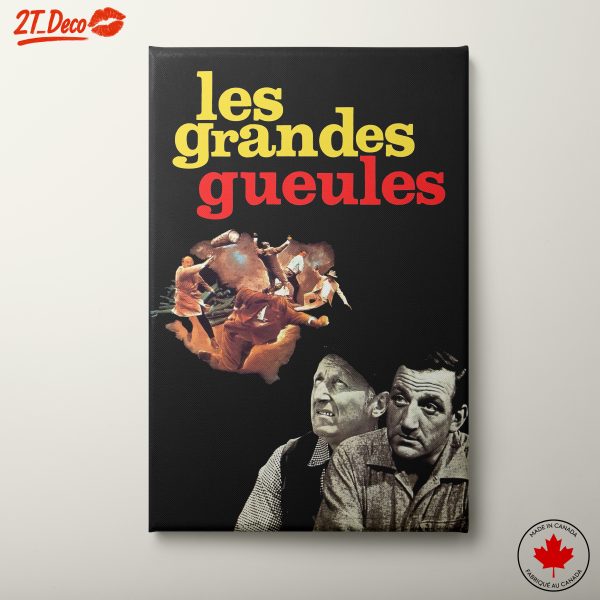 Les Grandes Gueules Movie Poster Art