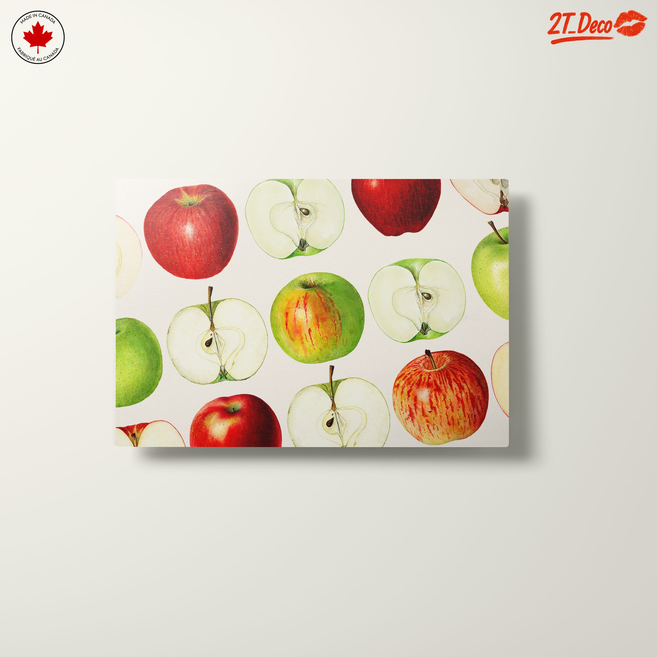Colorful Abstract Apple Art for Kitchen Decor - Image 10