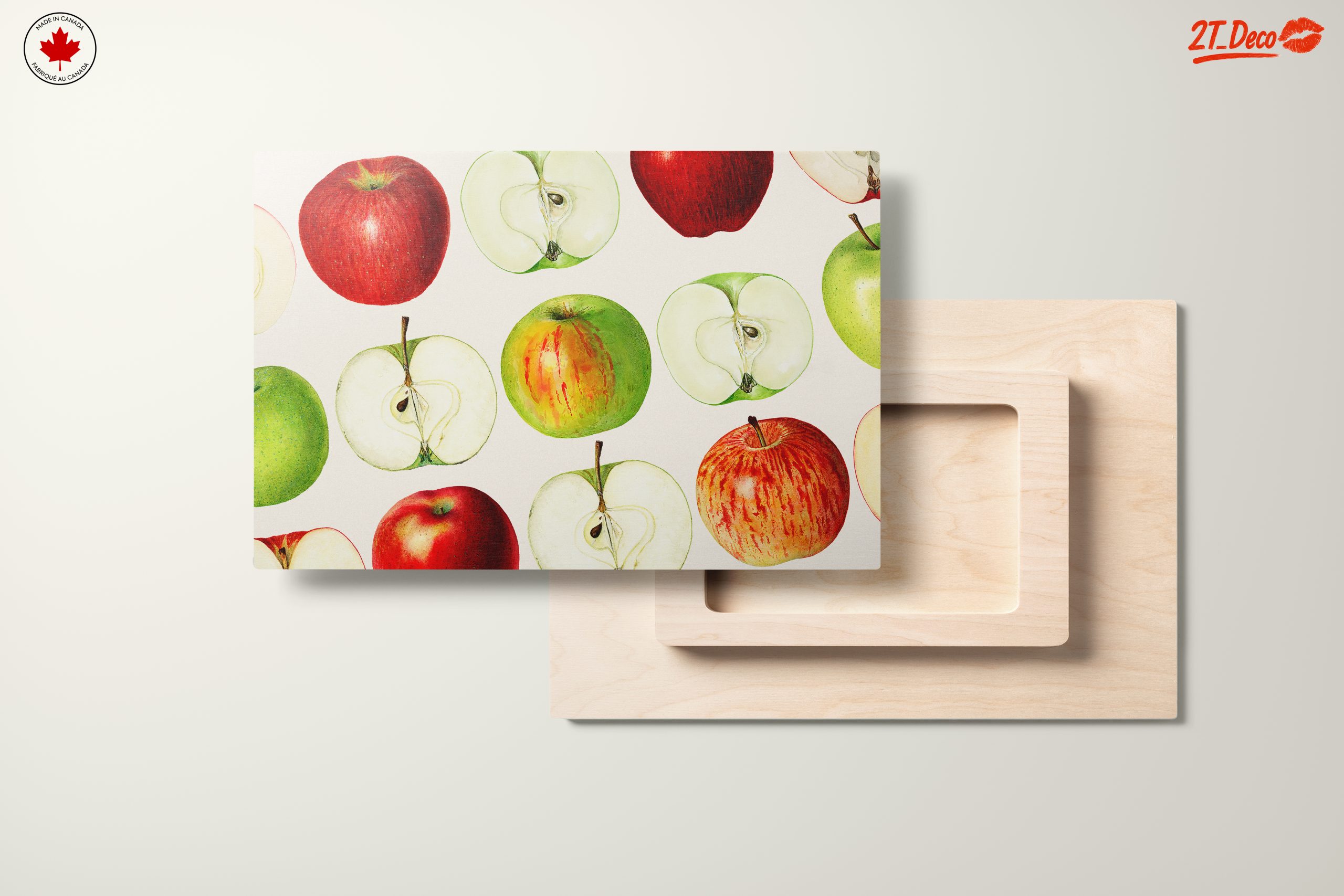 Colorful Abstract Apple Art for Kitchen Decor - Image 11