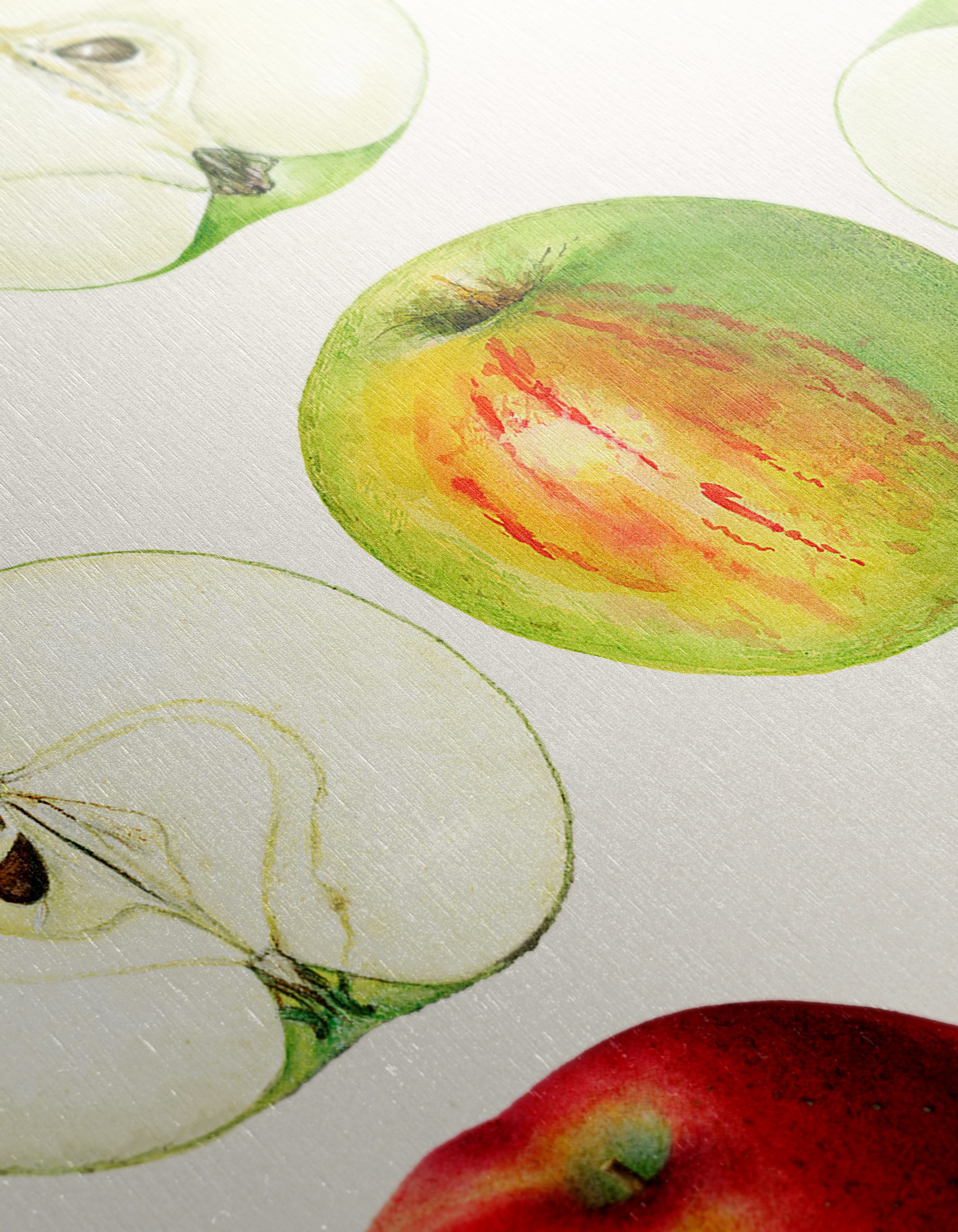 Colorful Abstract Apple Art for Kitchen Decor - Image 12