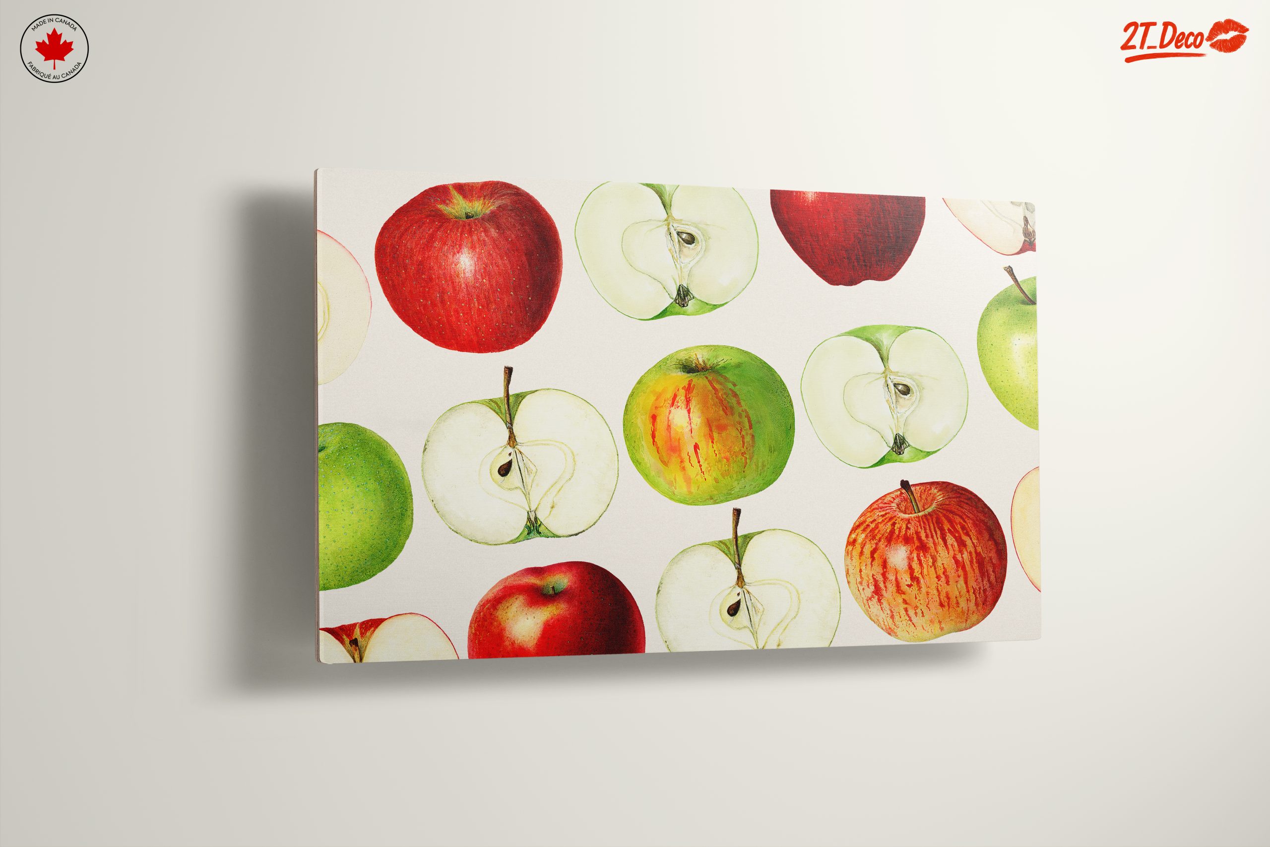 Colorful Abstract Apple Art for Kitchen Decor - Image 13
